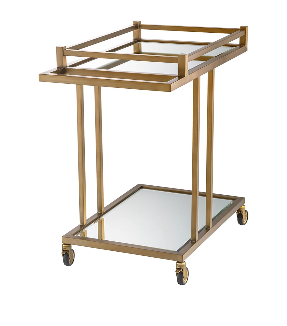 Brushed Brass Beverly Hills Trolley BRASS Image 4