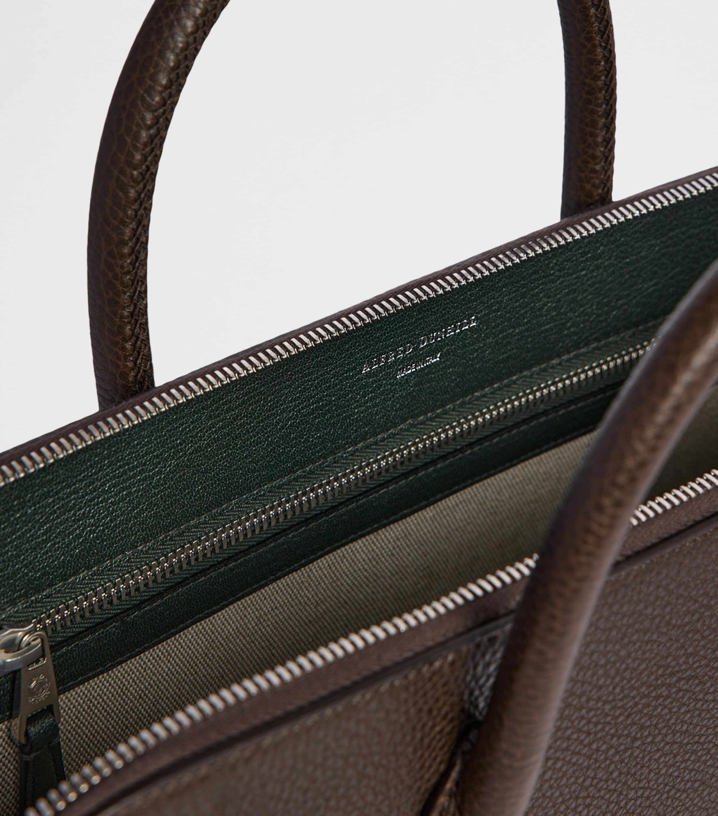 Dunhill Leather Bourdon 41 Briefcase Image 5