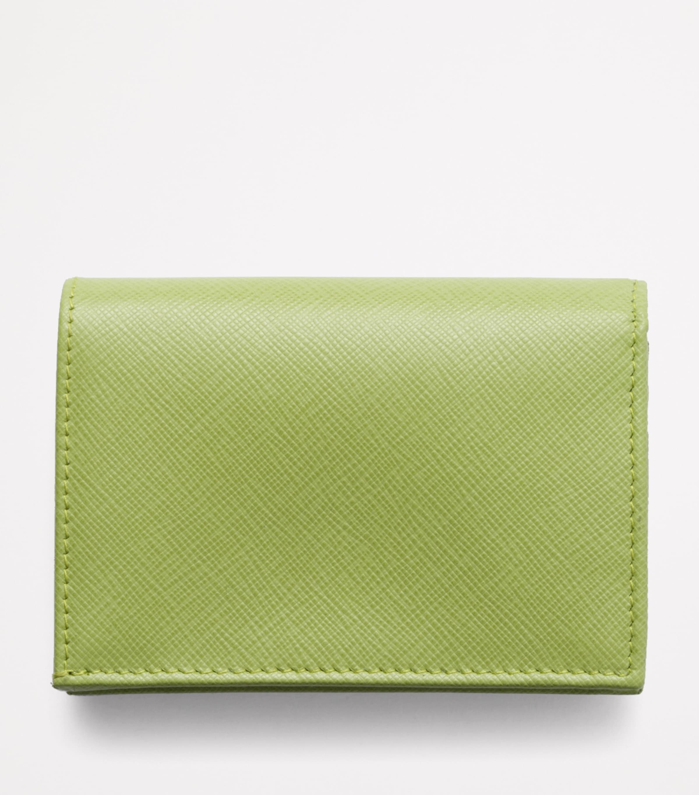 Prada Small Saffiano Leather Bifold Wallet Image 3