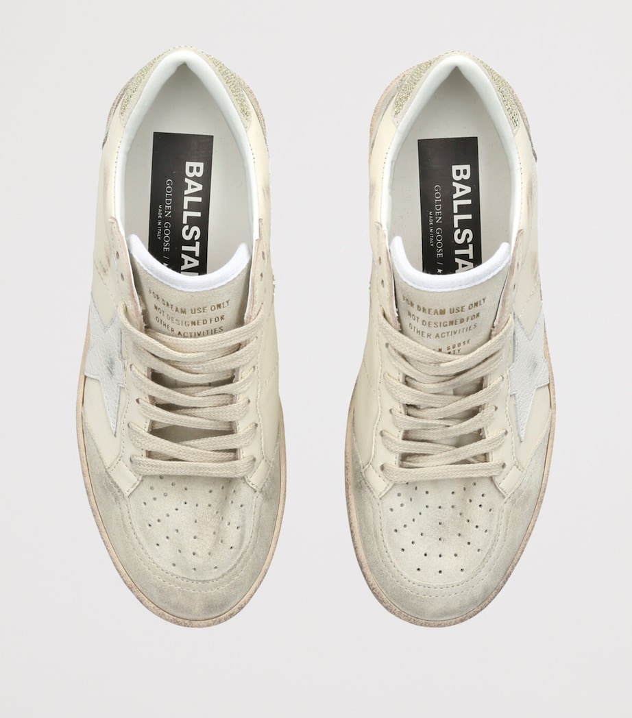 Leather Ball Star Sneakers WHITE/OTH Image 4