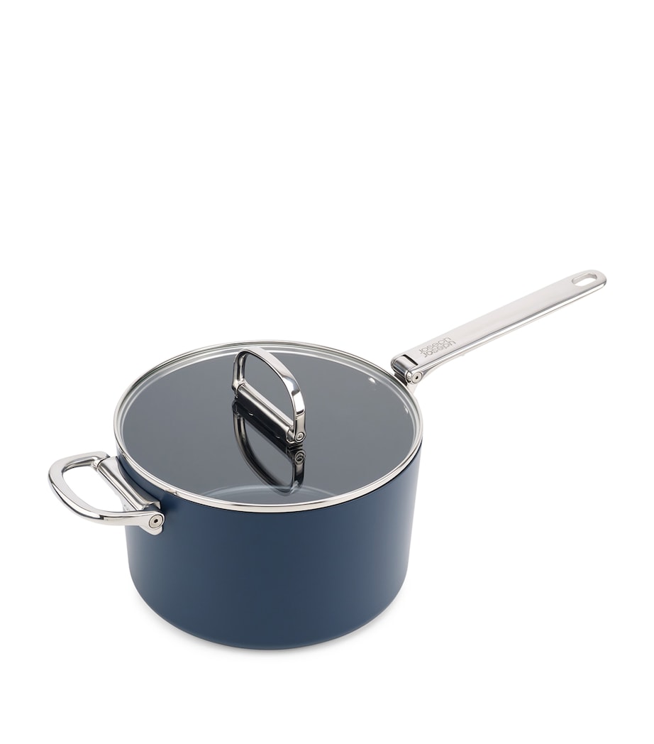Non-Stick Saucepan with Lid (23cm) MIDNIGHT BLUE Image 6