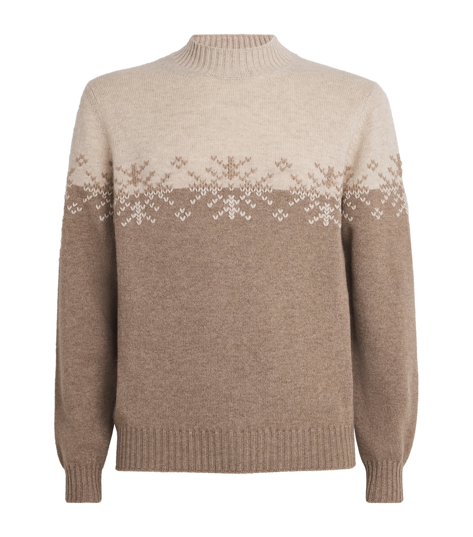 Cashmere Snowflake Sweater A.28 KASHMIR Image 1