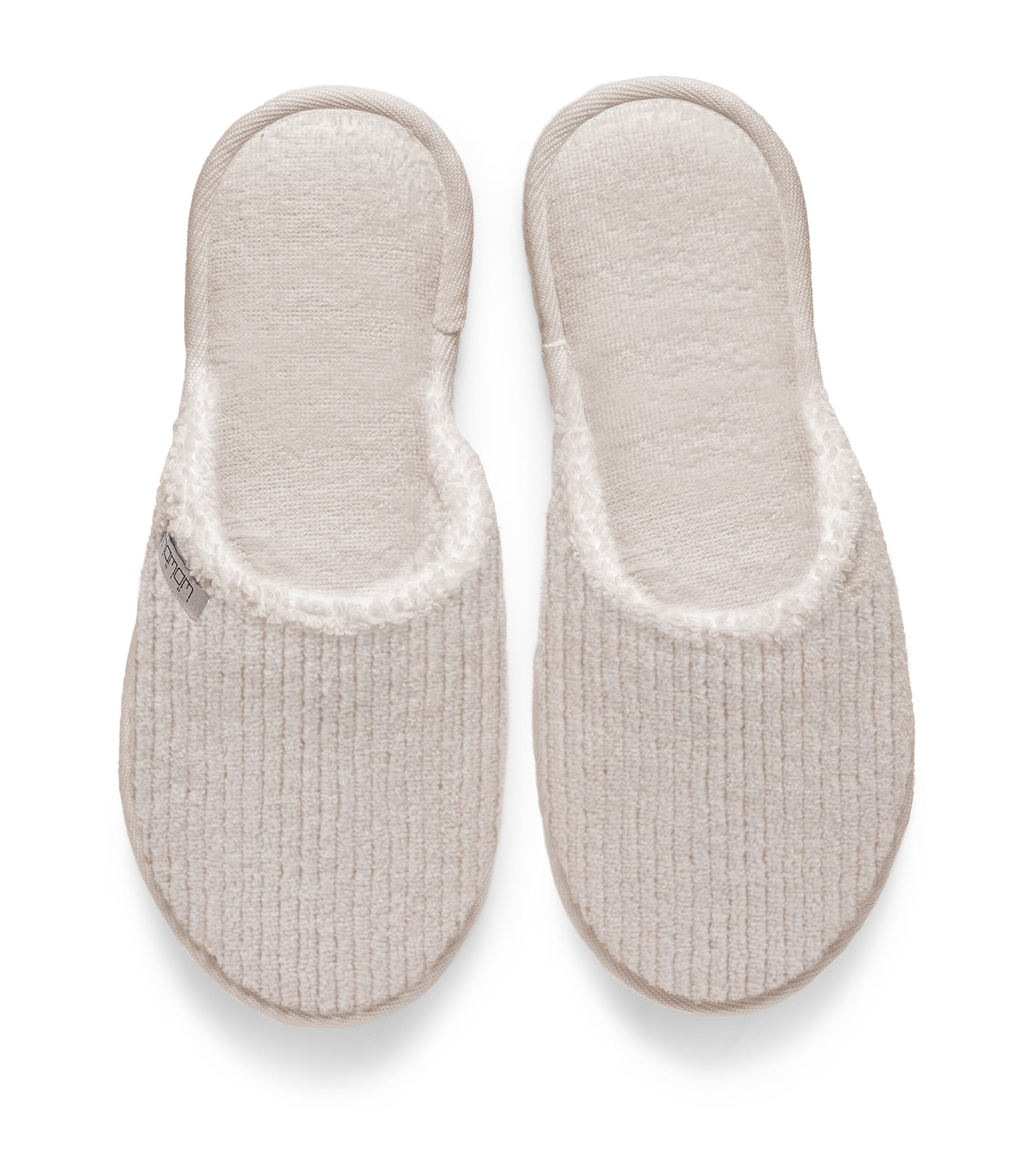 Hamam Organic Cotton Raya Slippers In Neutral
