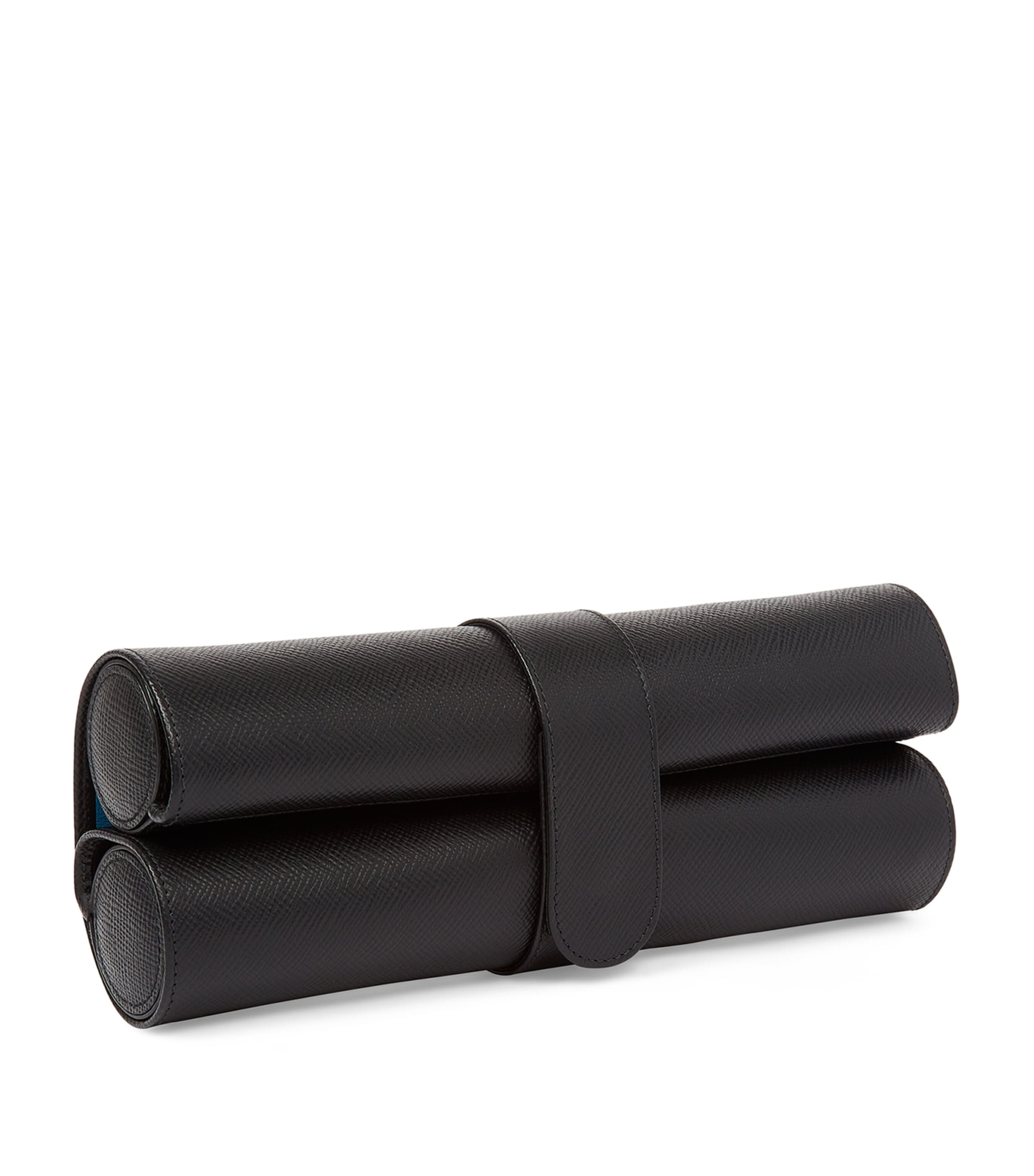 Leather Roll-Up Chess Set BLACK Image 3