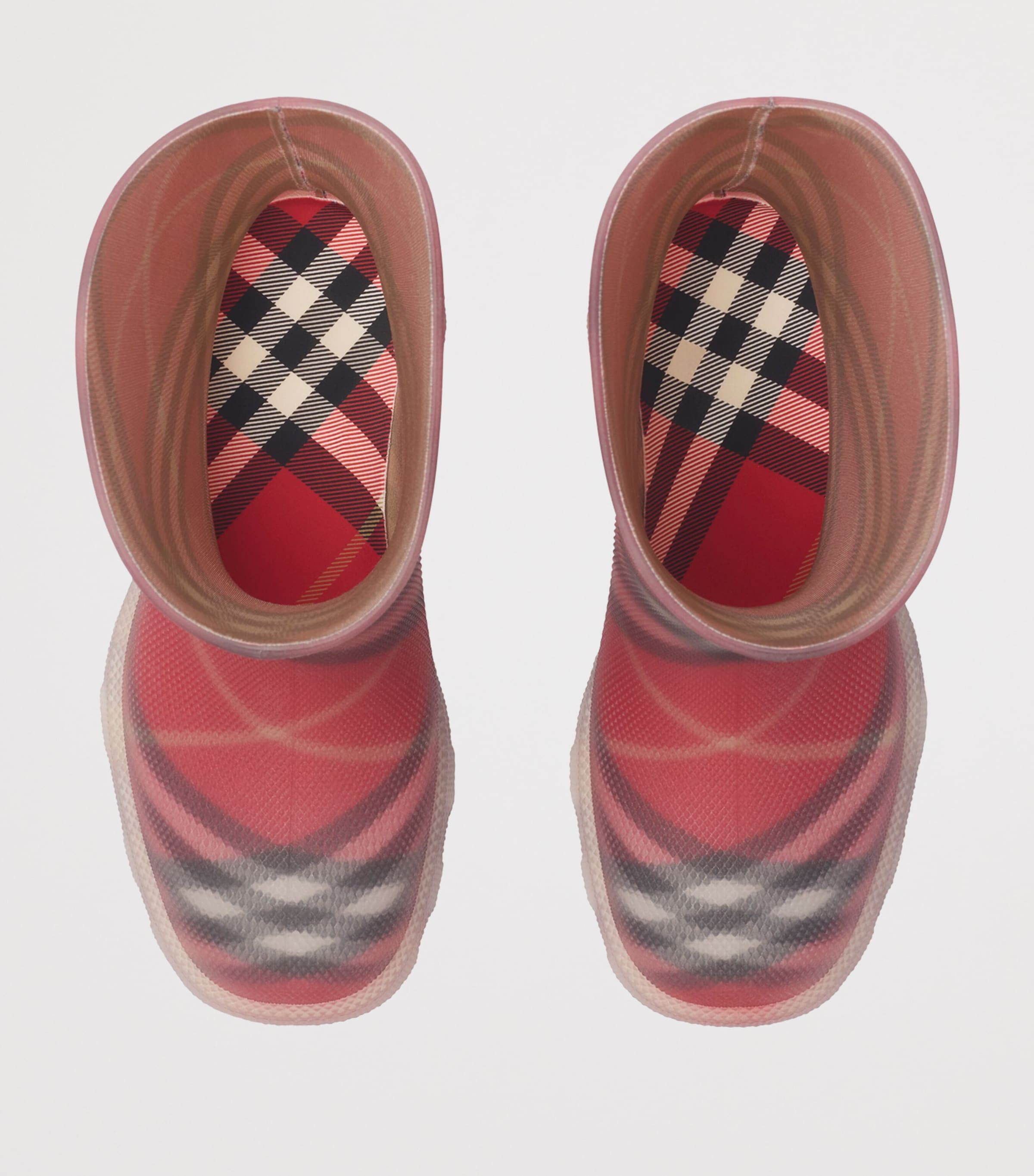 Rubber Check Marsh Boots POPPY IP CHECK Image 2