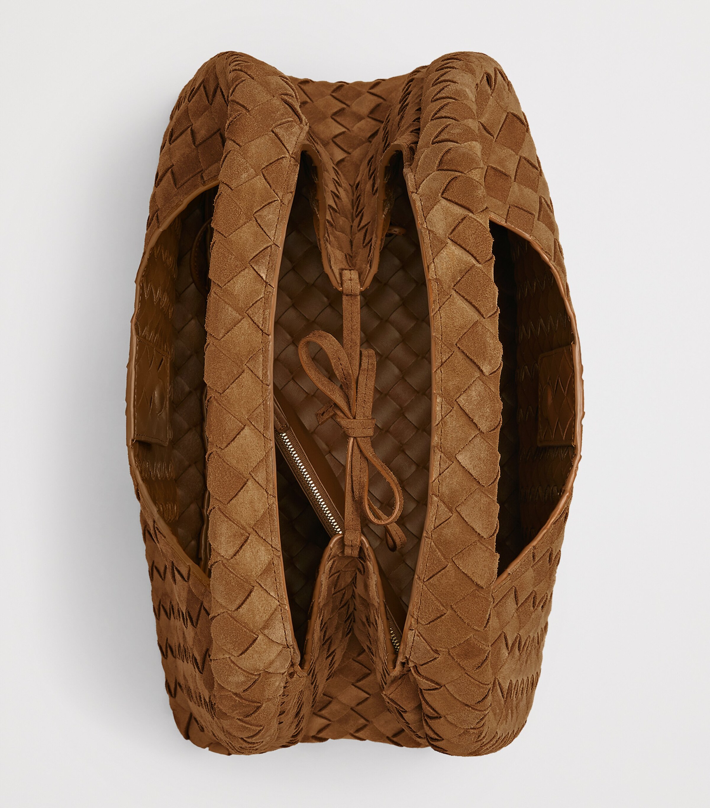 Bottega Veneta Large Leather Campana Shoulder Bag Image 3