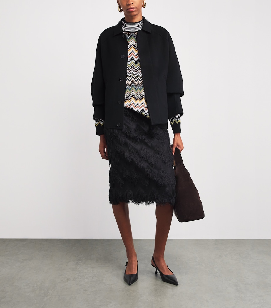 Zigzag High-Neck Sweater SM9TA MULTICOLOR Image 2