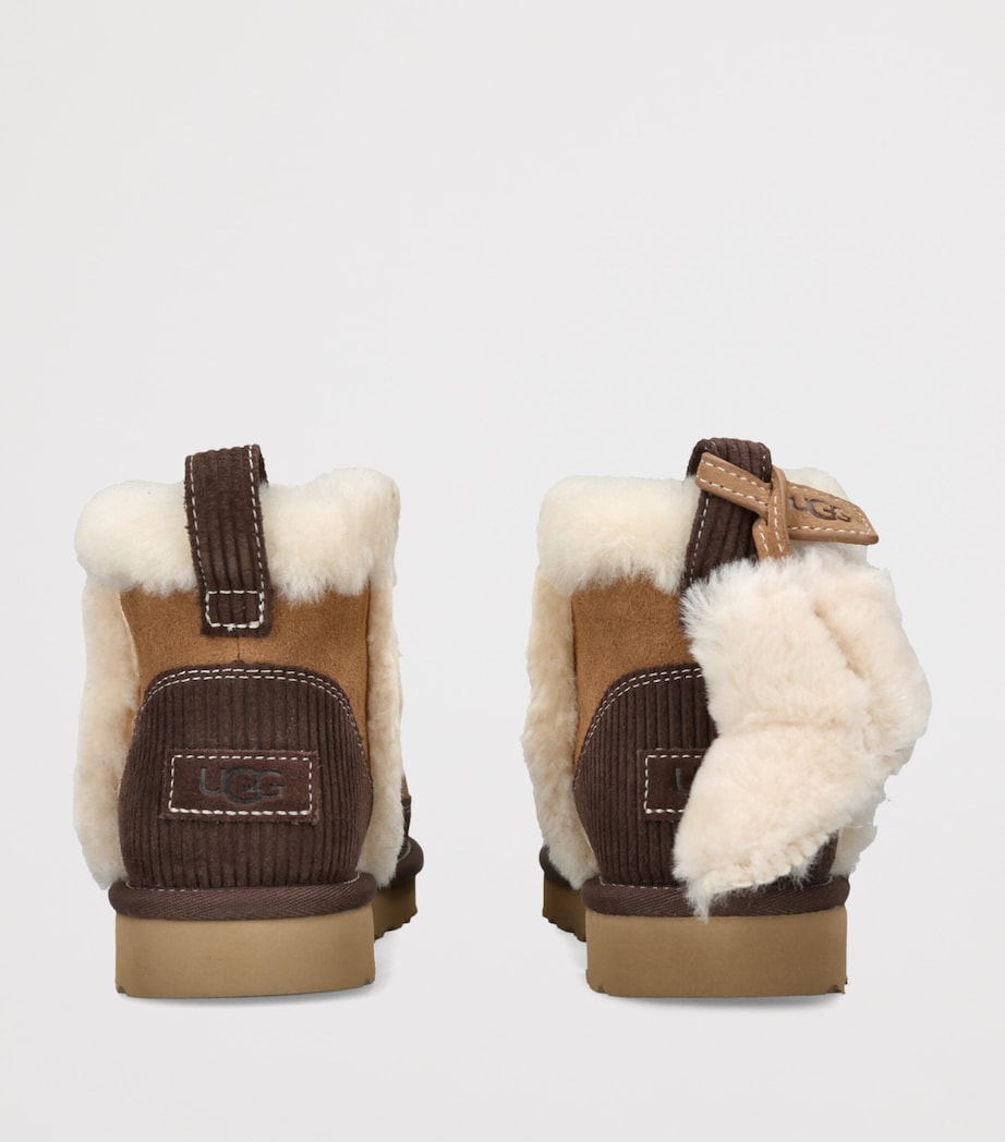 UGG Suede Classic Mini Heritage Boots Tan Comb Image 4