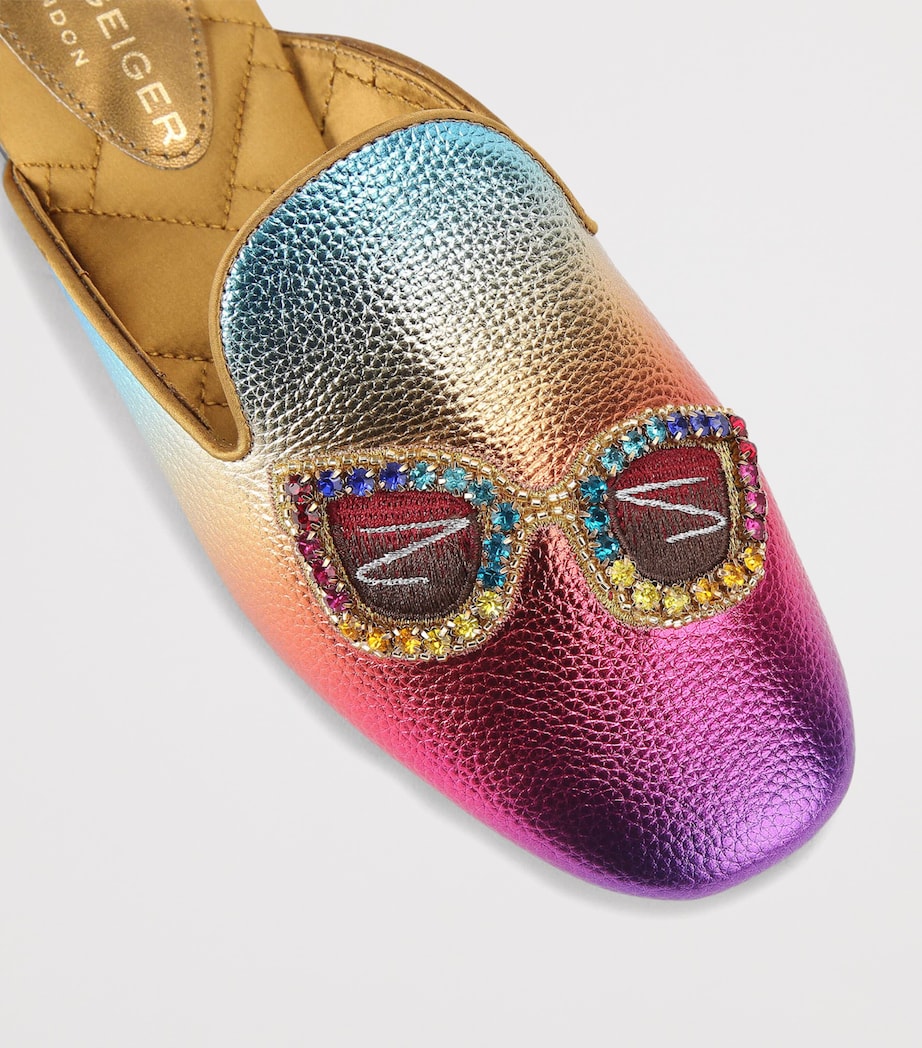 Kurt Geiger London Ombré Embellished Mules Other Image 2