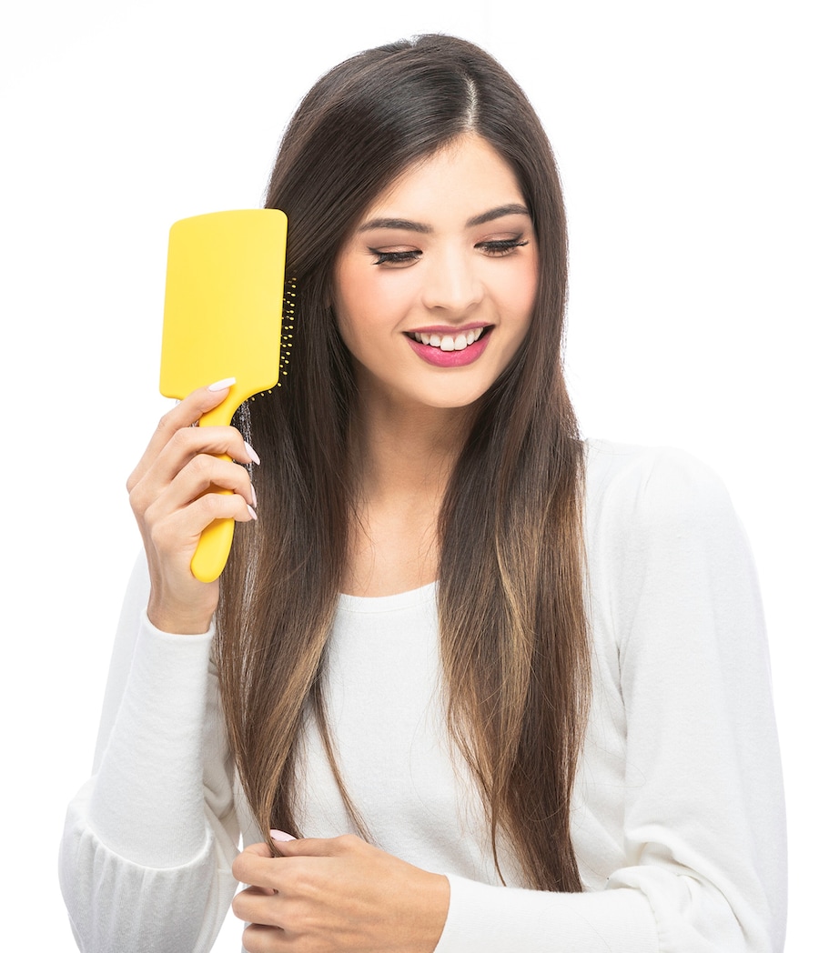 The Lemon Bar Paddle Brush NO COLOUR Image 4