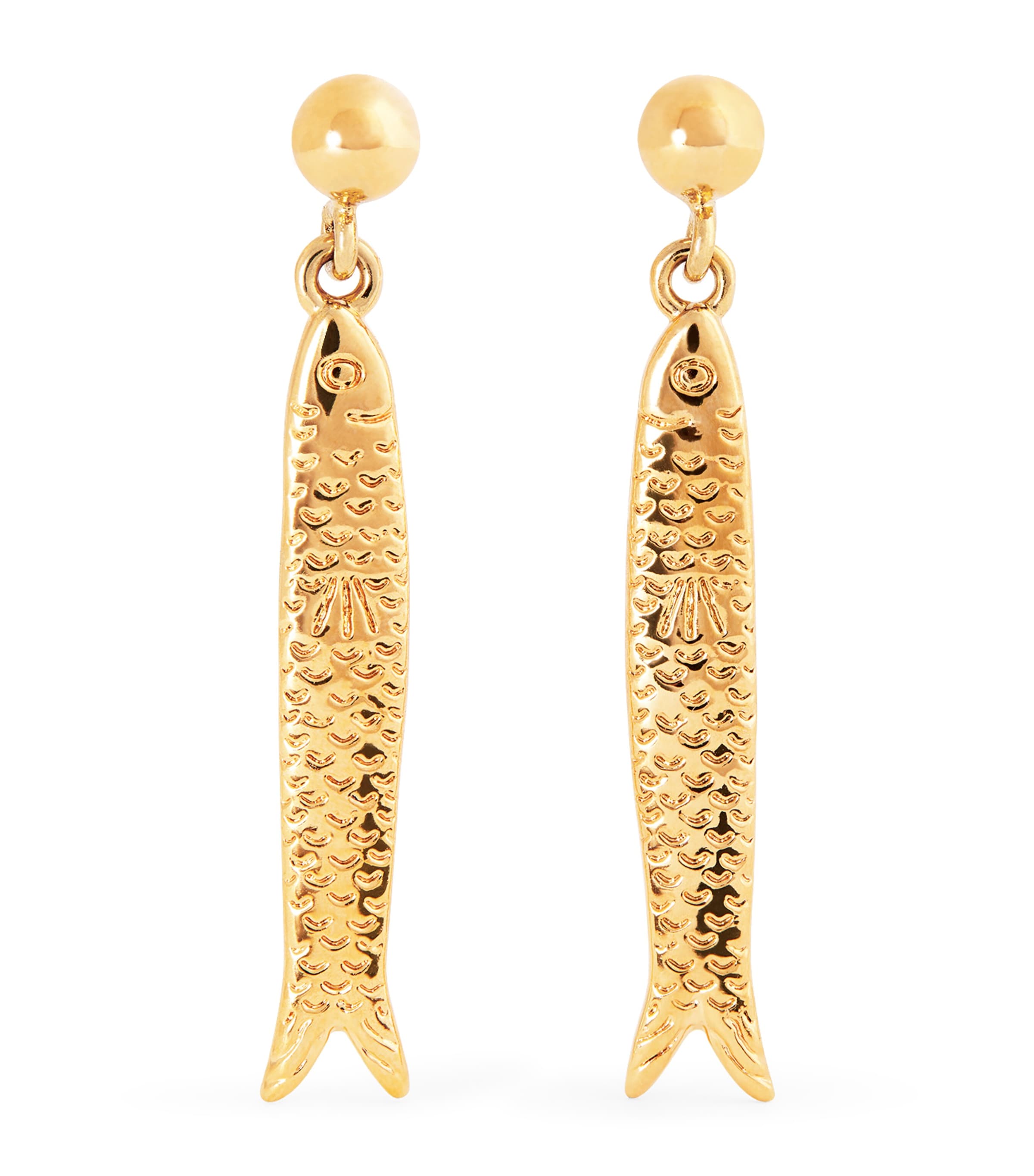 Anni Lu Hippie Fish Drop Earrings