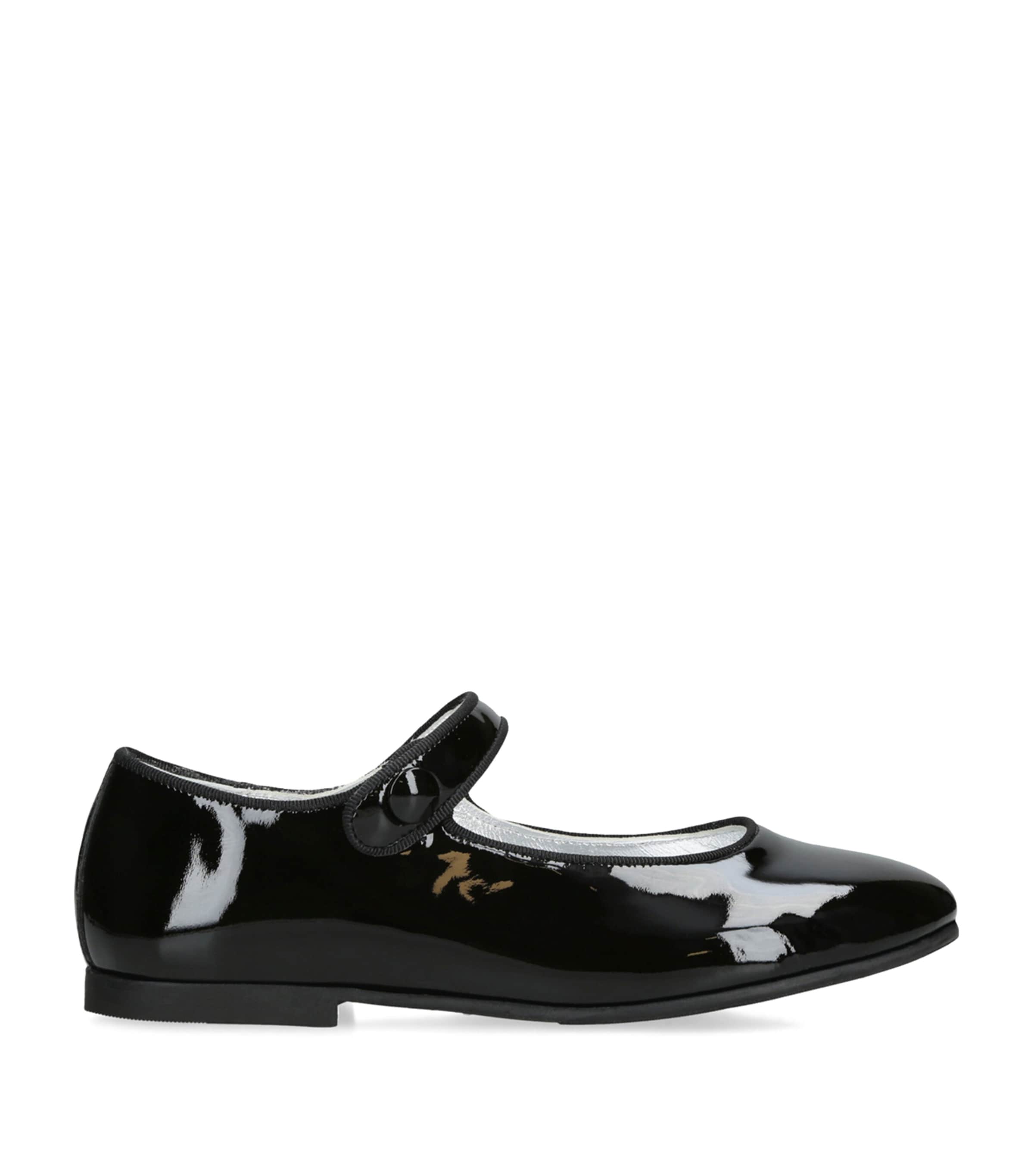 papouelli Patent Leather Angelica Mary Janes Black Image 1