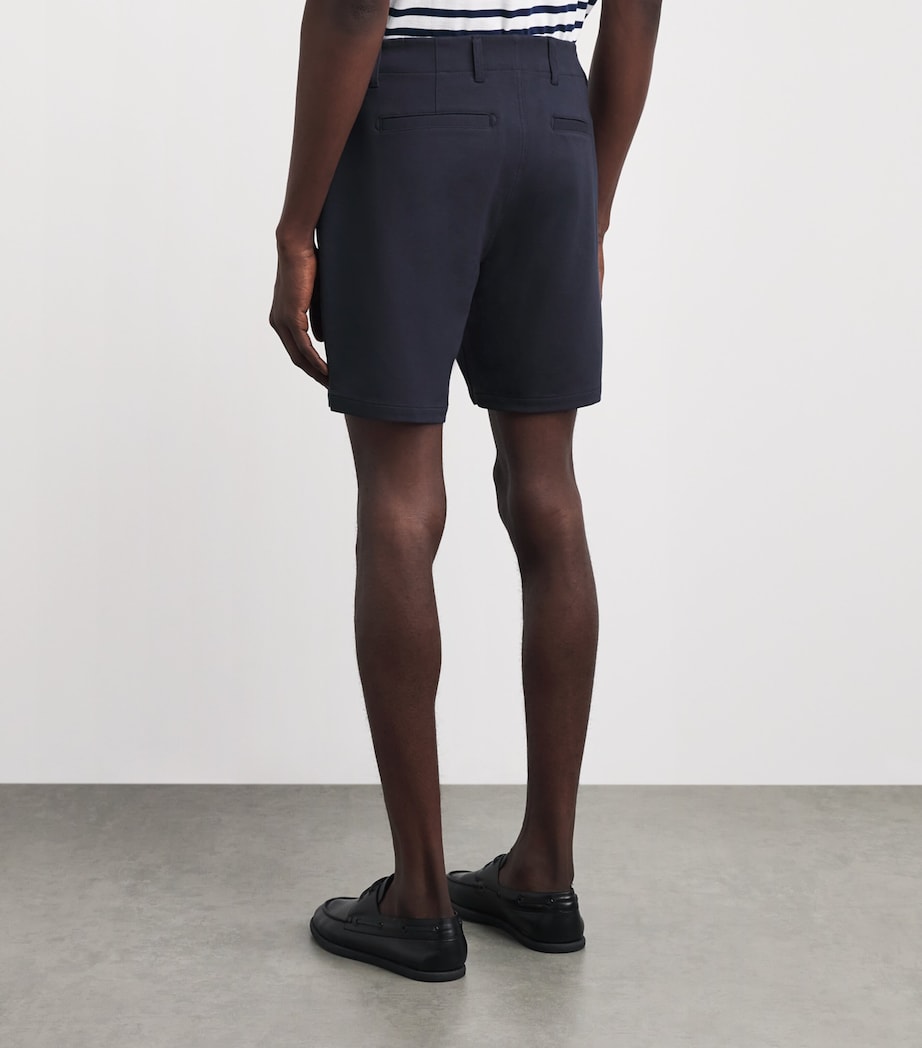 PAIGE Mens Rickson Chino Shorts Deep Anchor Image 5