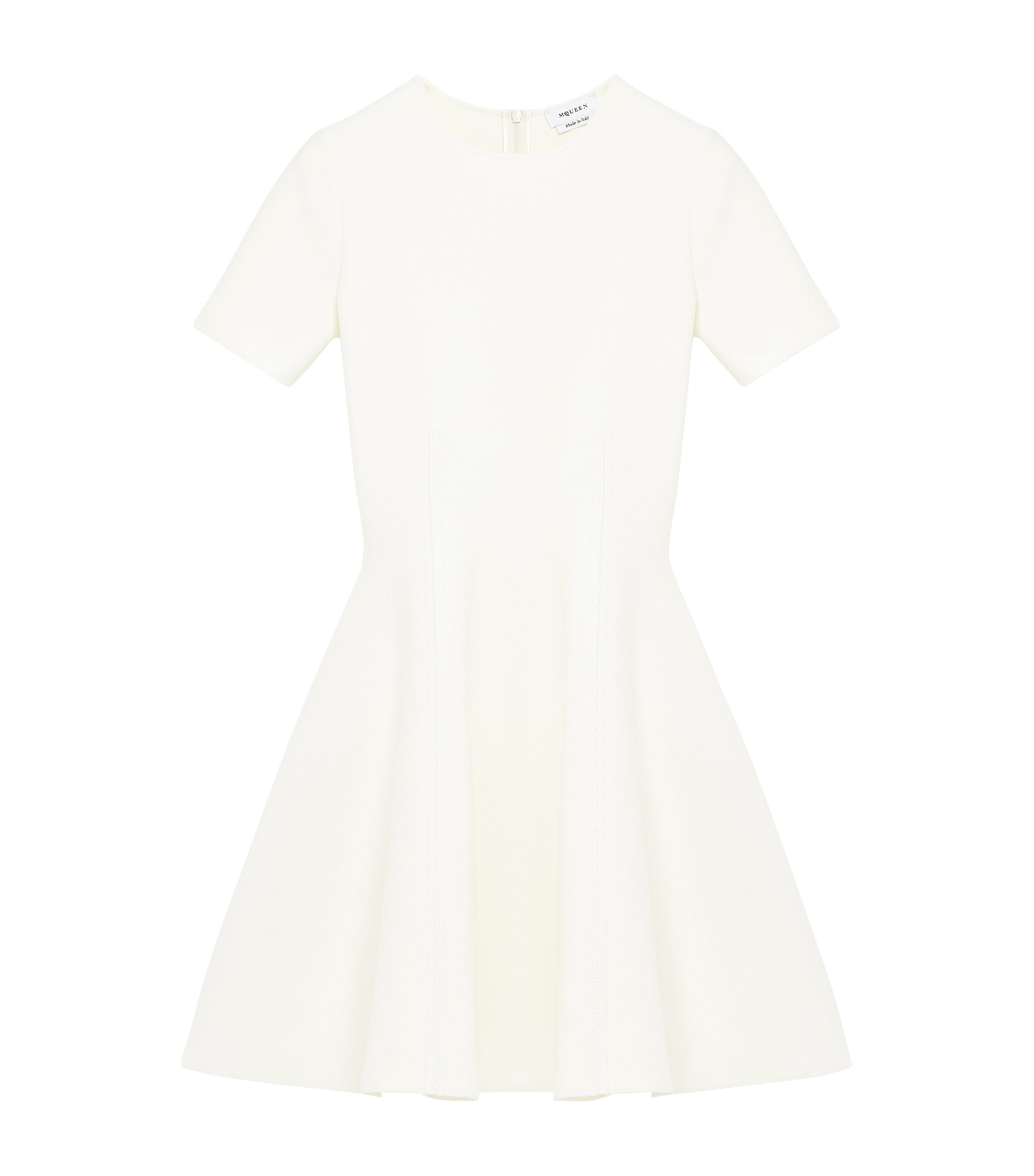 McQueen Womens Short-Sleeve Mini Dress Image 1