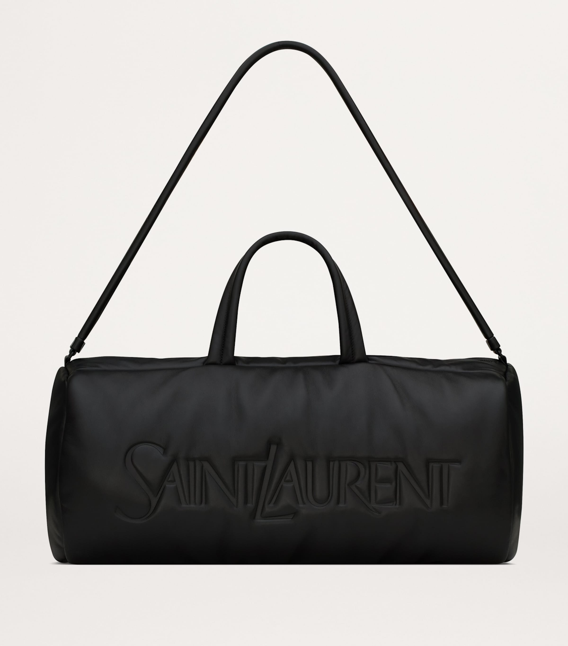 Calfskin Logo Duffle Bag 1000 Image 3