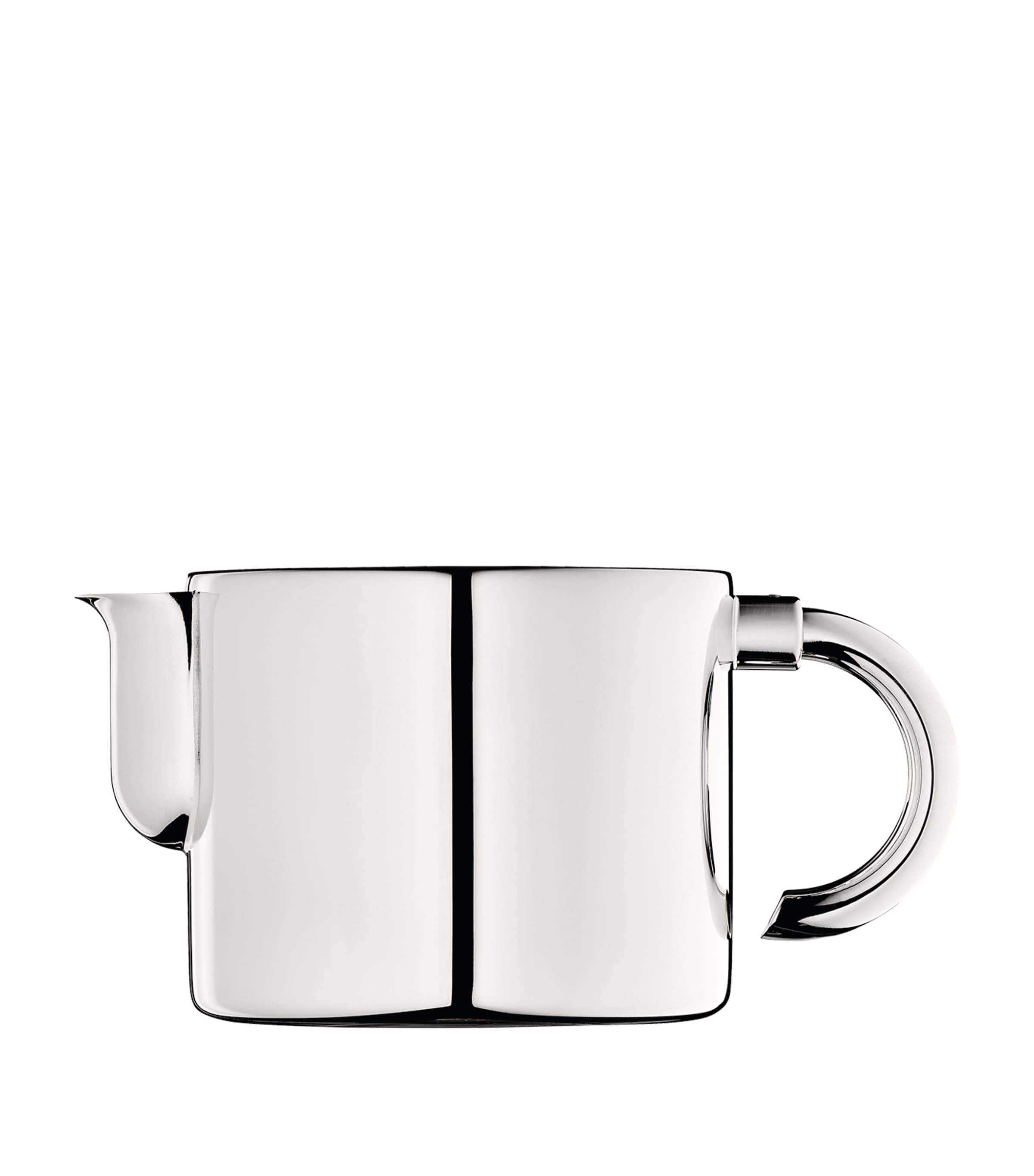 Christofle Silver-plated Vertigo Cream Jug In Silver