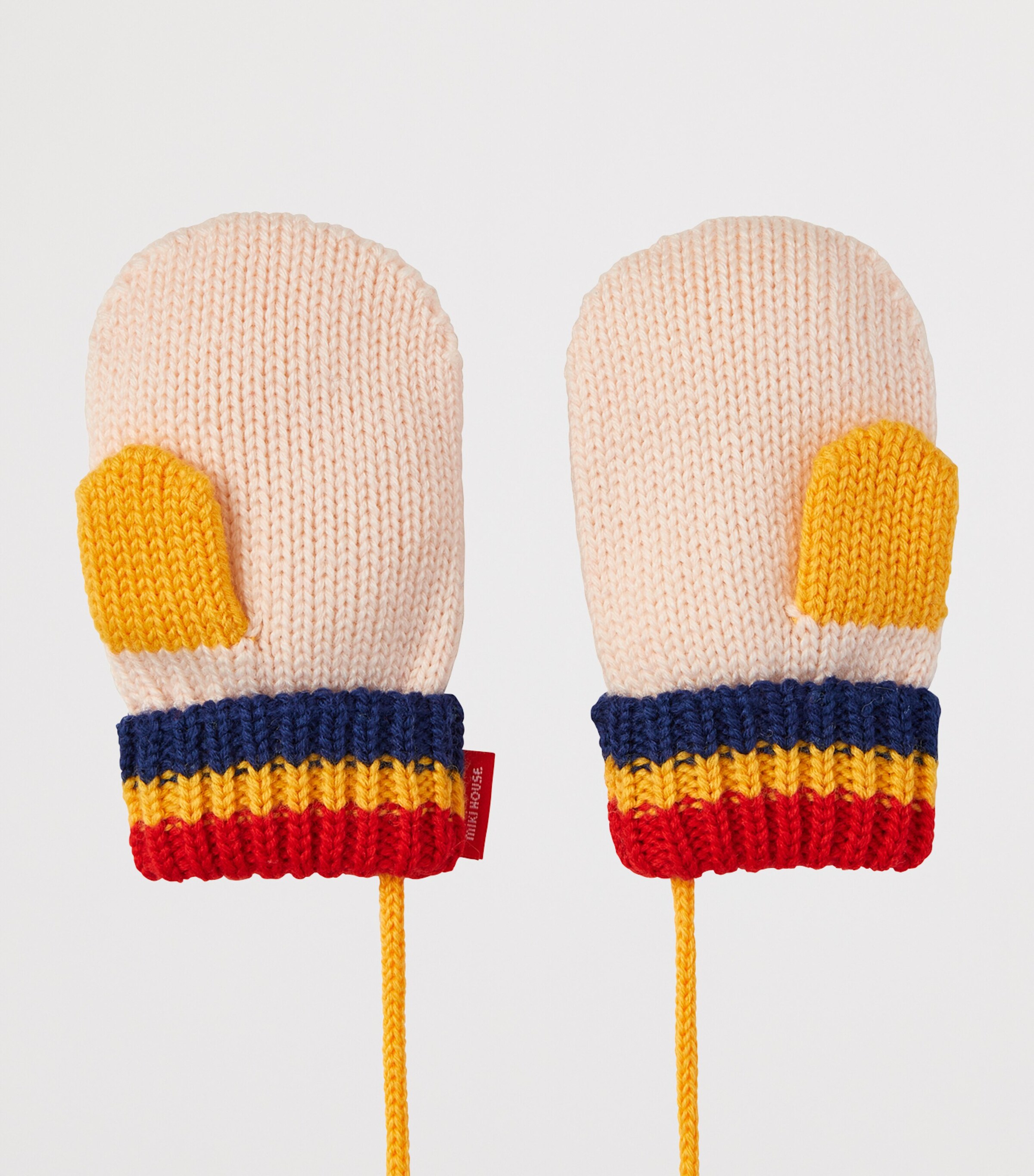 Wool-Blend Initials Mittens 87 Image 2