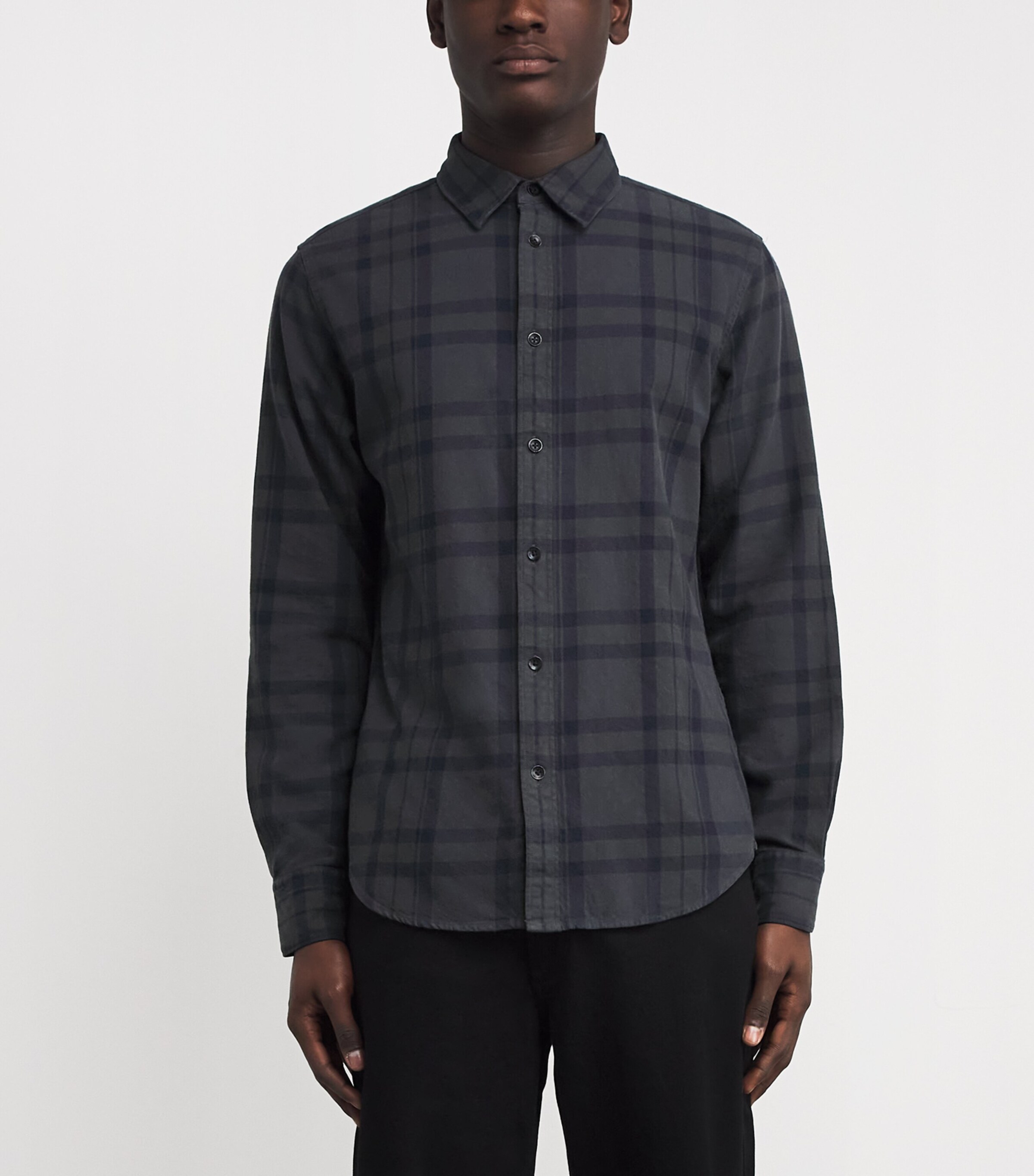 Cotton Check Shirt OMBRE Image 3