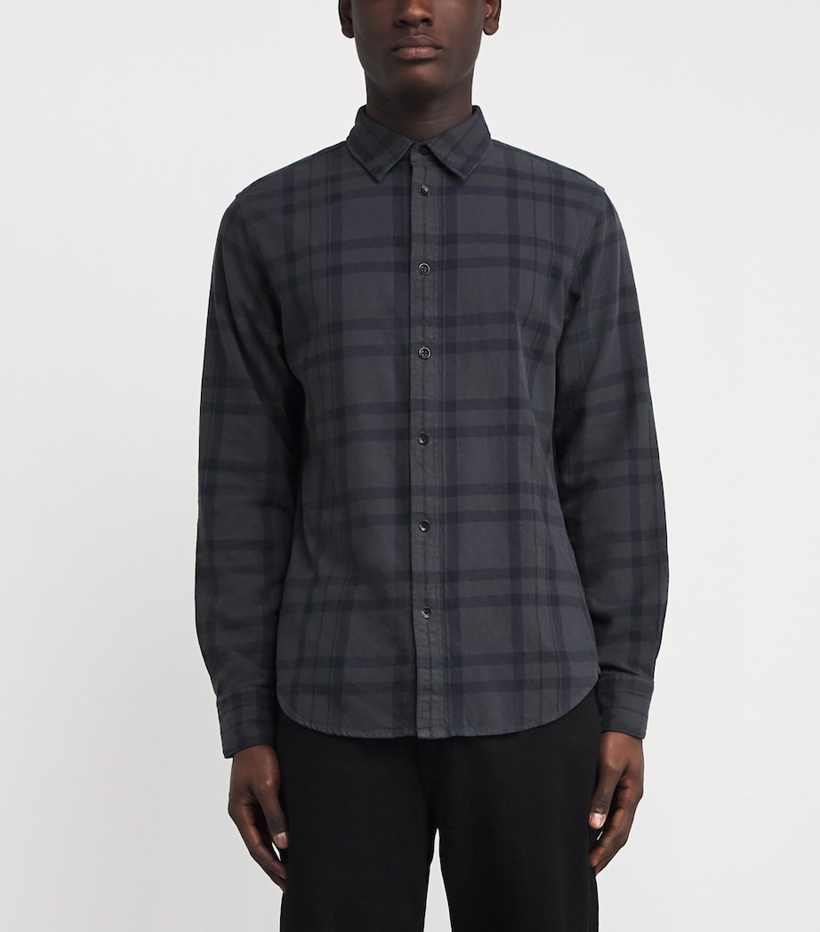 Cotton Check Shirt OMBRE Image 3