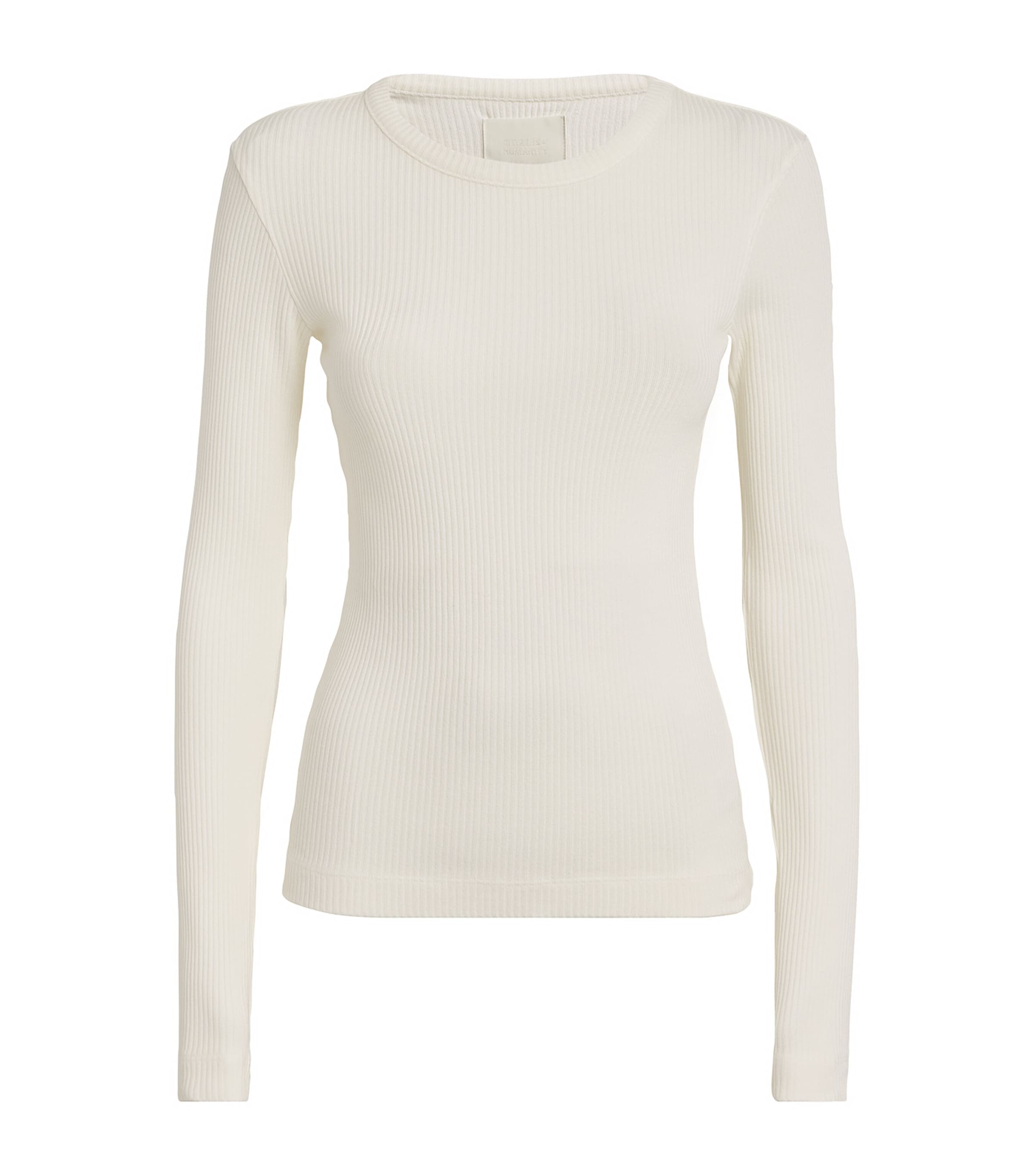 Citizens of Humanity Ribbed Bina Crewneck Top | Women Clothing | Tops | T-Shirts | Designers | Citizens of Humanity