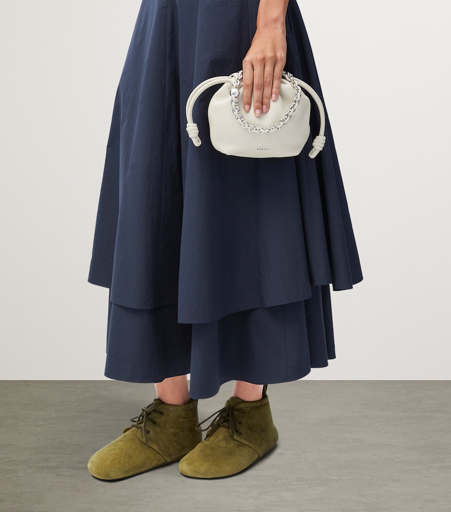 LOEWE Mini Flamenco Shoulder Bag Sea Salt Image 10