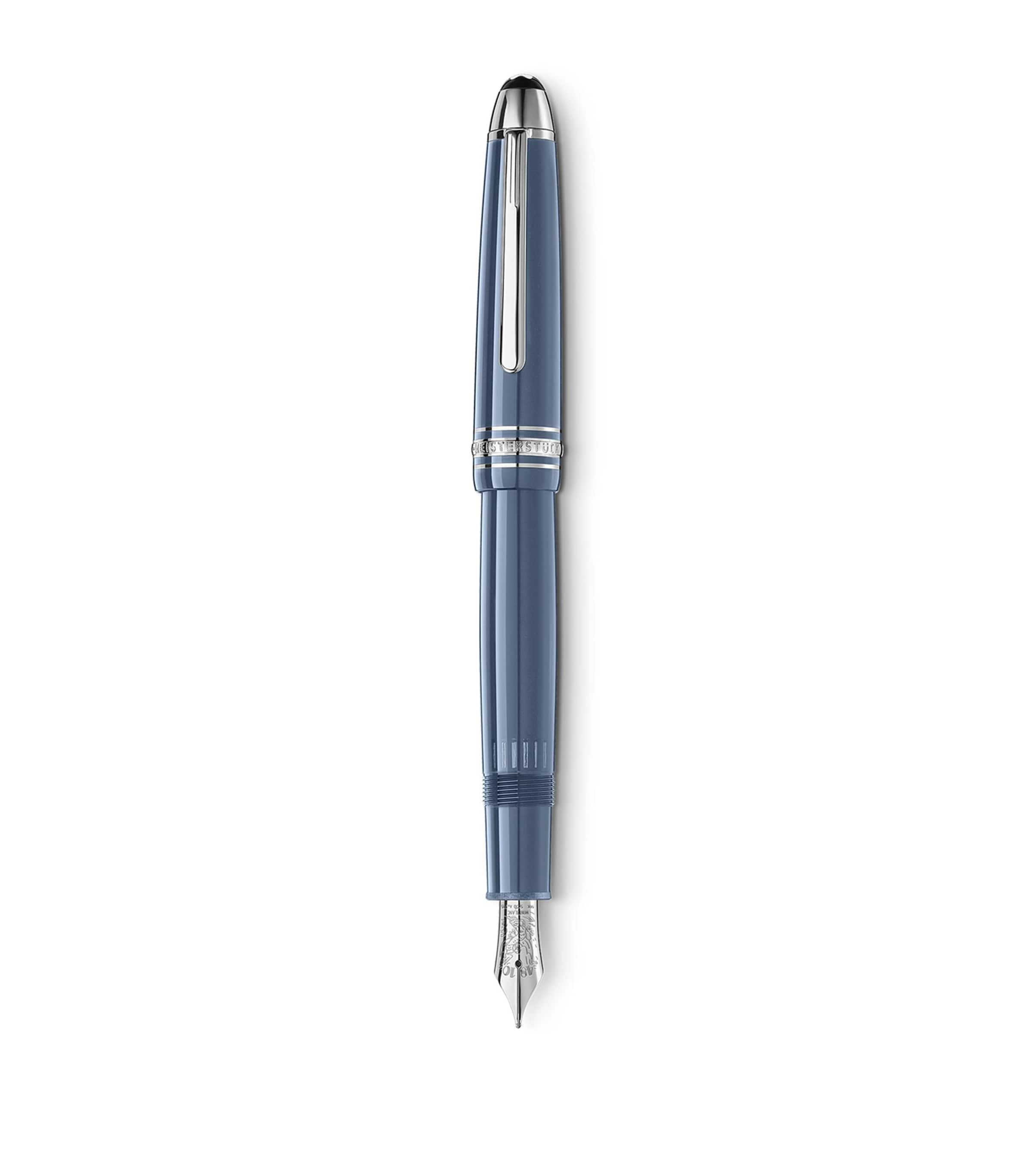 Montblanc Meisterstück Glacier Legrand Fountain Pen In Blue