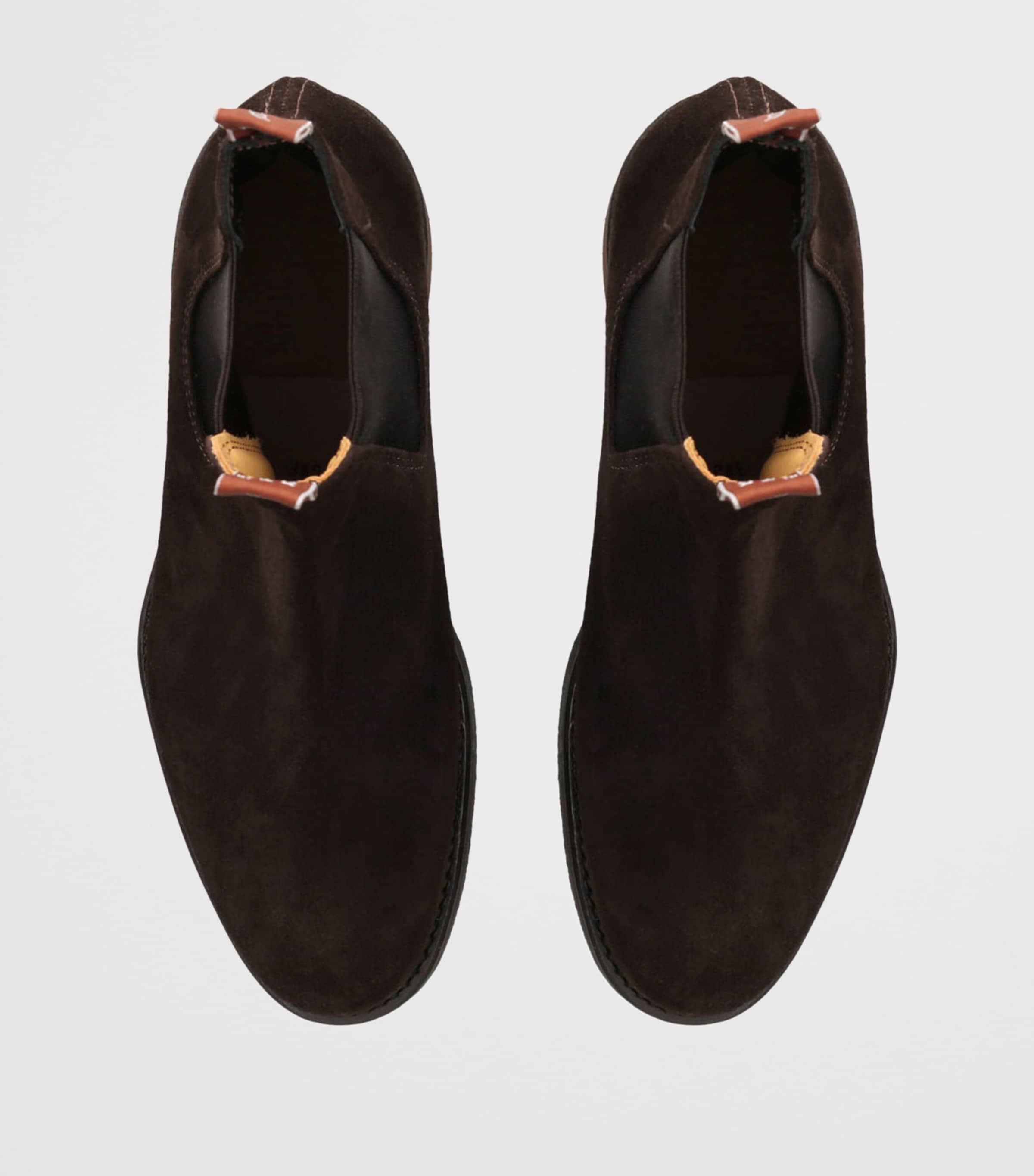 Suede Gardner Boots DARK BROWN Image 4