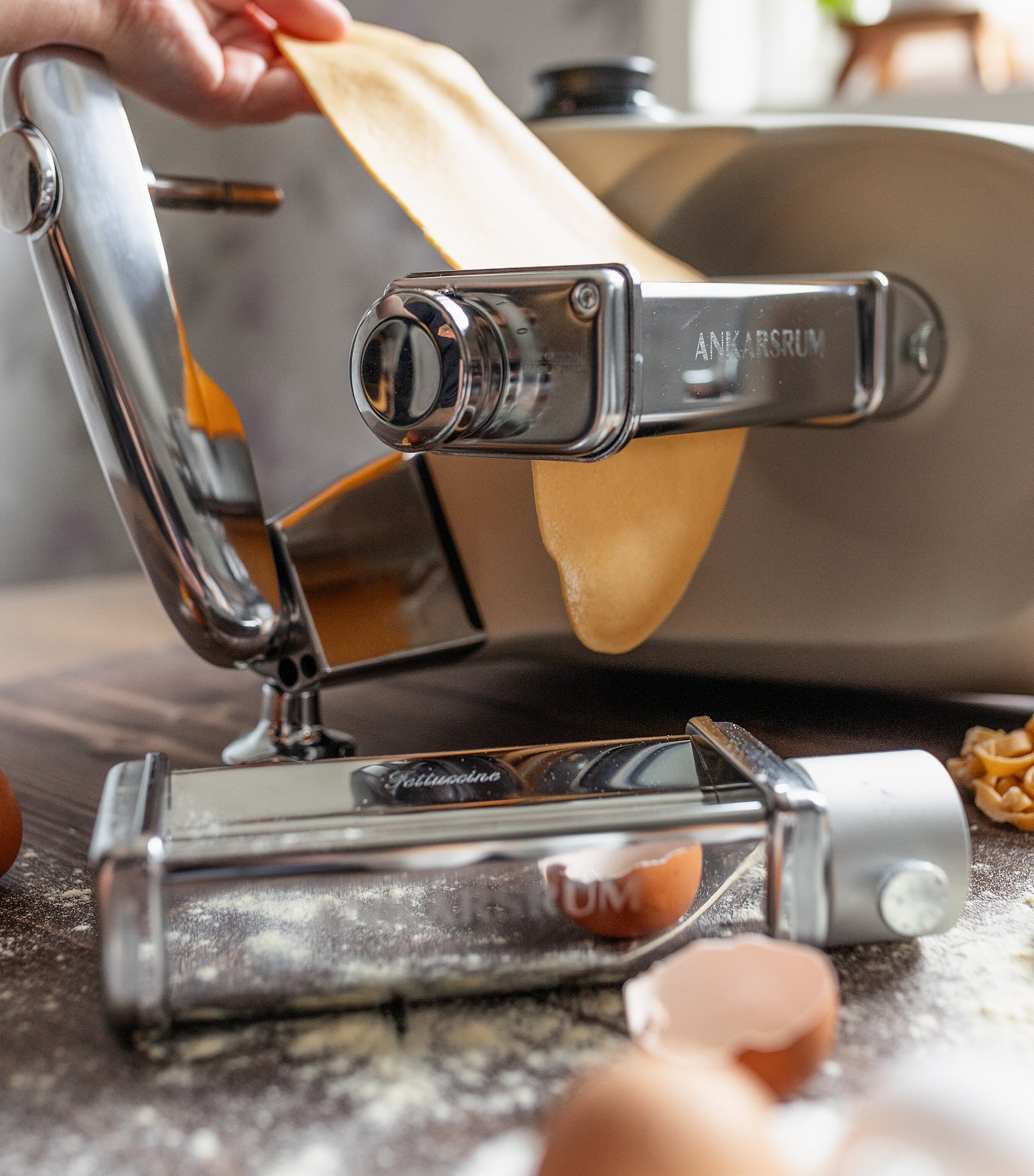 Ankarsrum Pasta Roller and Cutter Attachment Kit | Kitchenware | Kitchen Appliances | Food Processors & Mixers Ankarsrum Pasta Roller and Cutter Attachment Kit | Kitchenware | Kitchen Appliances | Food Processors & Mixers