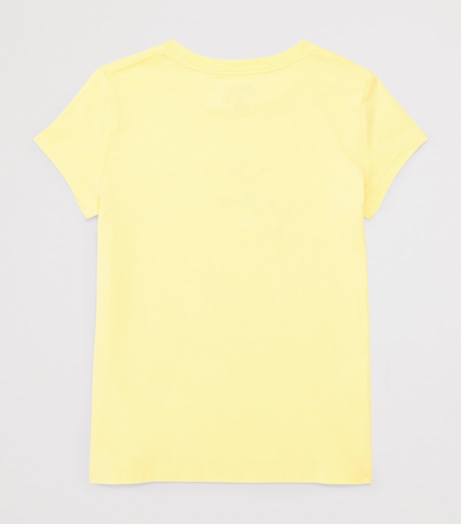 Cotton Polo Bear T-Shirt (2-7 Years) BANANAPEEL Image 2