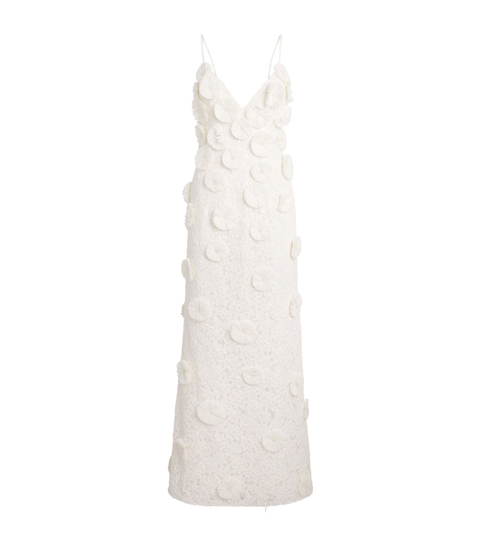 Simkhai Flora Maven Gown White