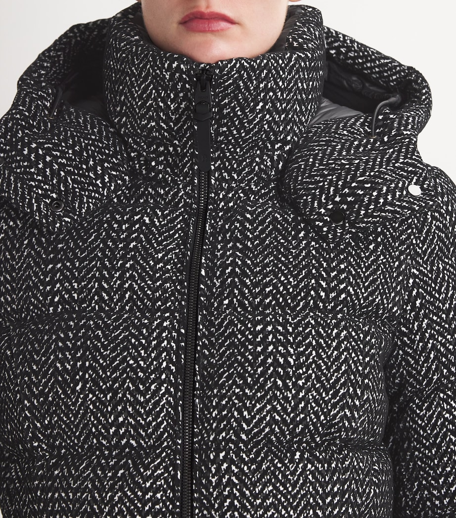 Down Madalyn-FLP Jacket BLACK-WHITE C0921 Image 6