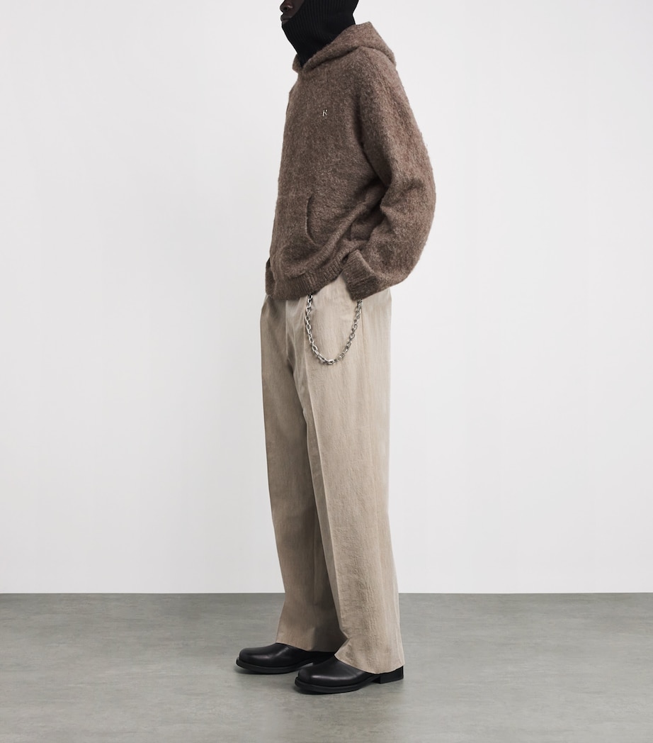 Brushed Borg Hoodie NERO Image 2