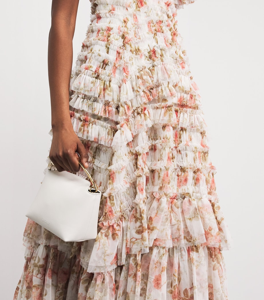 Needle & Thread Womens Summer's Rose Valentines Gown Wte White Image 5