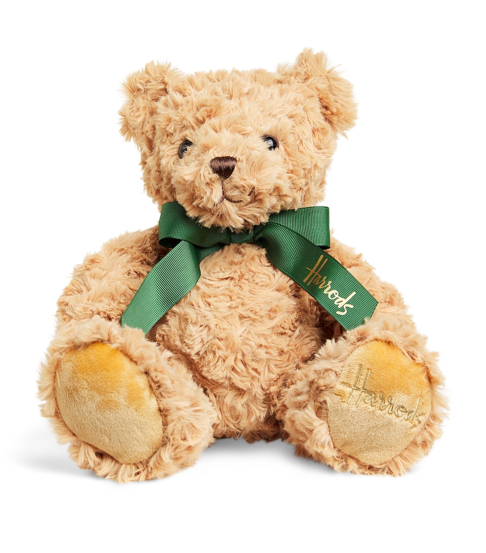 Harrods Large Curly Henry Bear (25cm) Tan