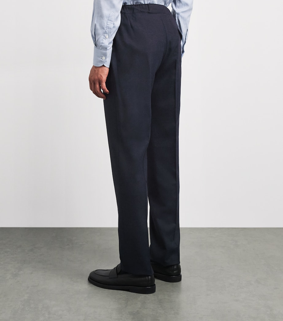 Fioroni Cashmere Mens Virgin Wool Straight Chinos Image 5