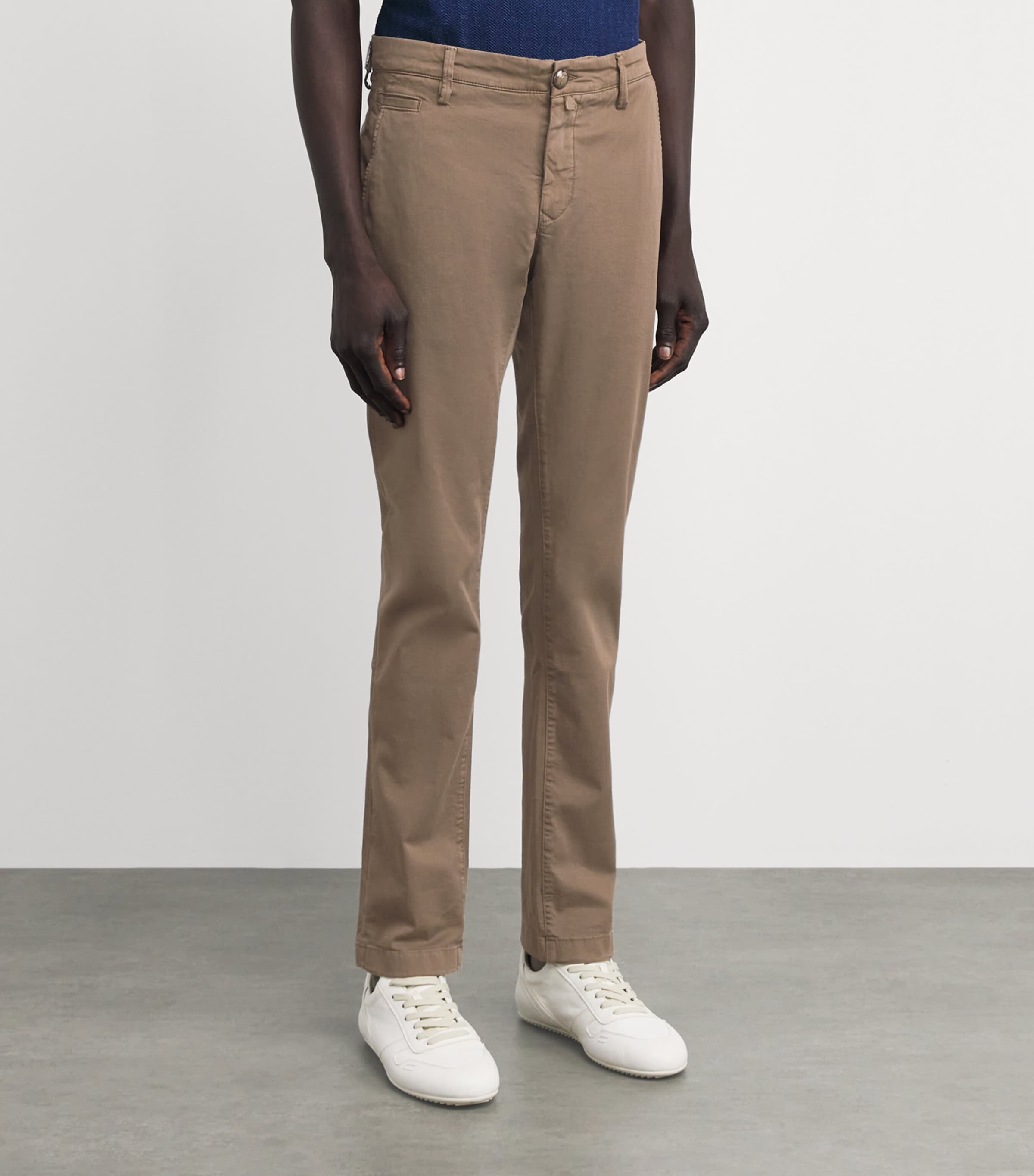 JACOB COHËN Mens Bobby Slim Chinos Image 4