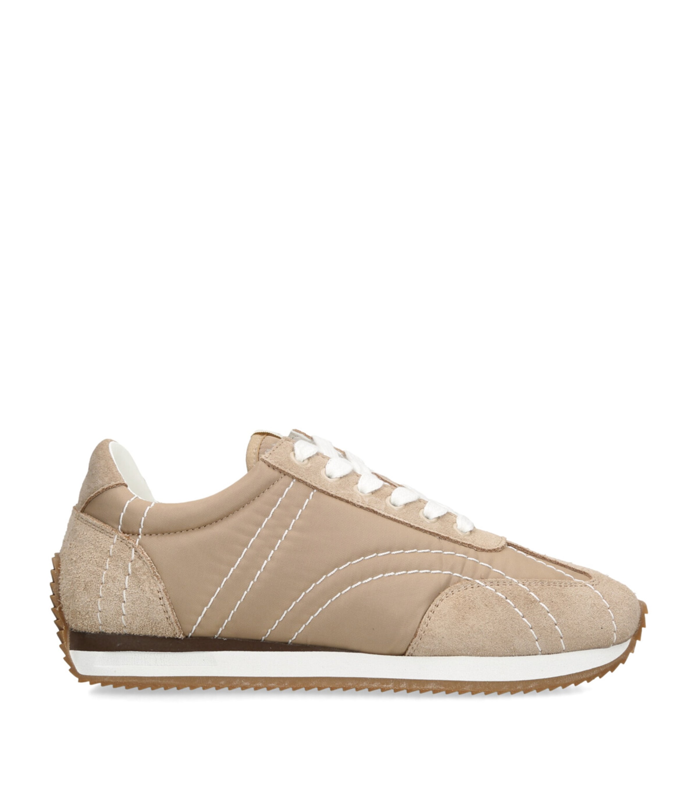 【関税込み】TOTEME ベージュ Sport スニーカー Totême Sport Sneakers | Harrods US