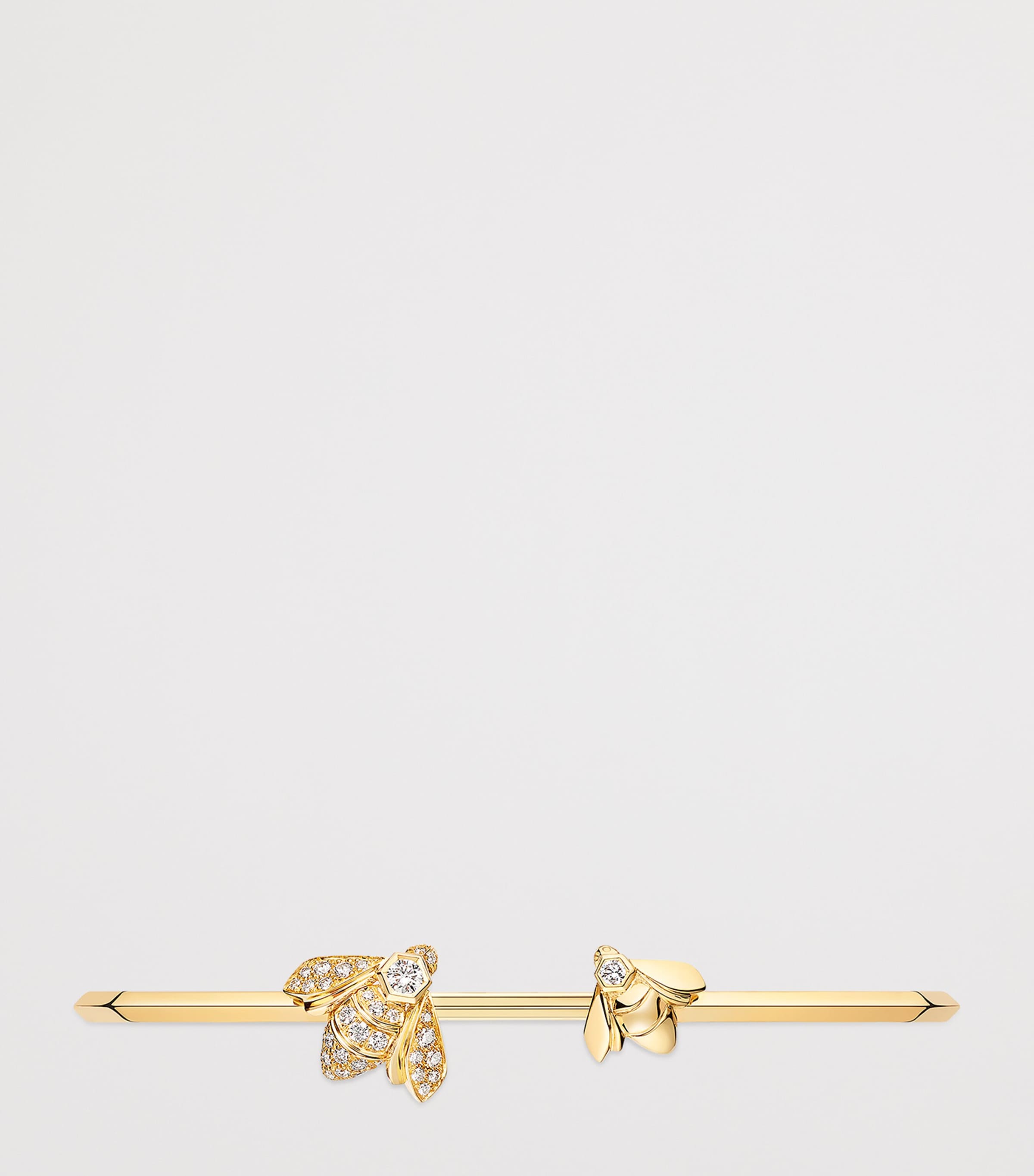 Yellow Gold and Diamond Bee de Chaumet Bangle YELLOW GOLD Image 3