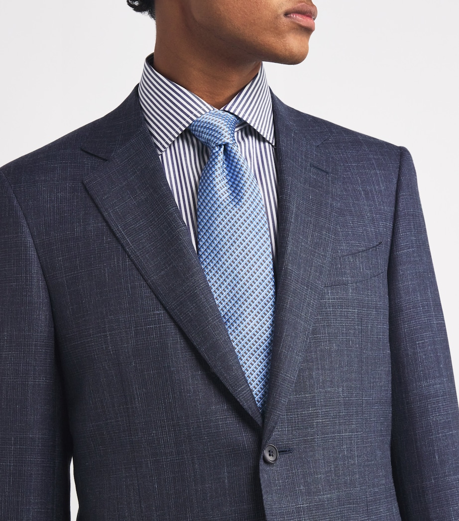 Eton Silk Jacquard Tie Image 3