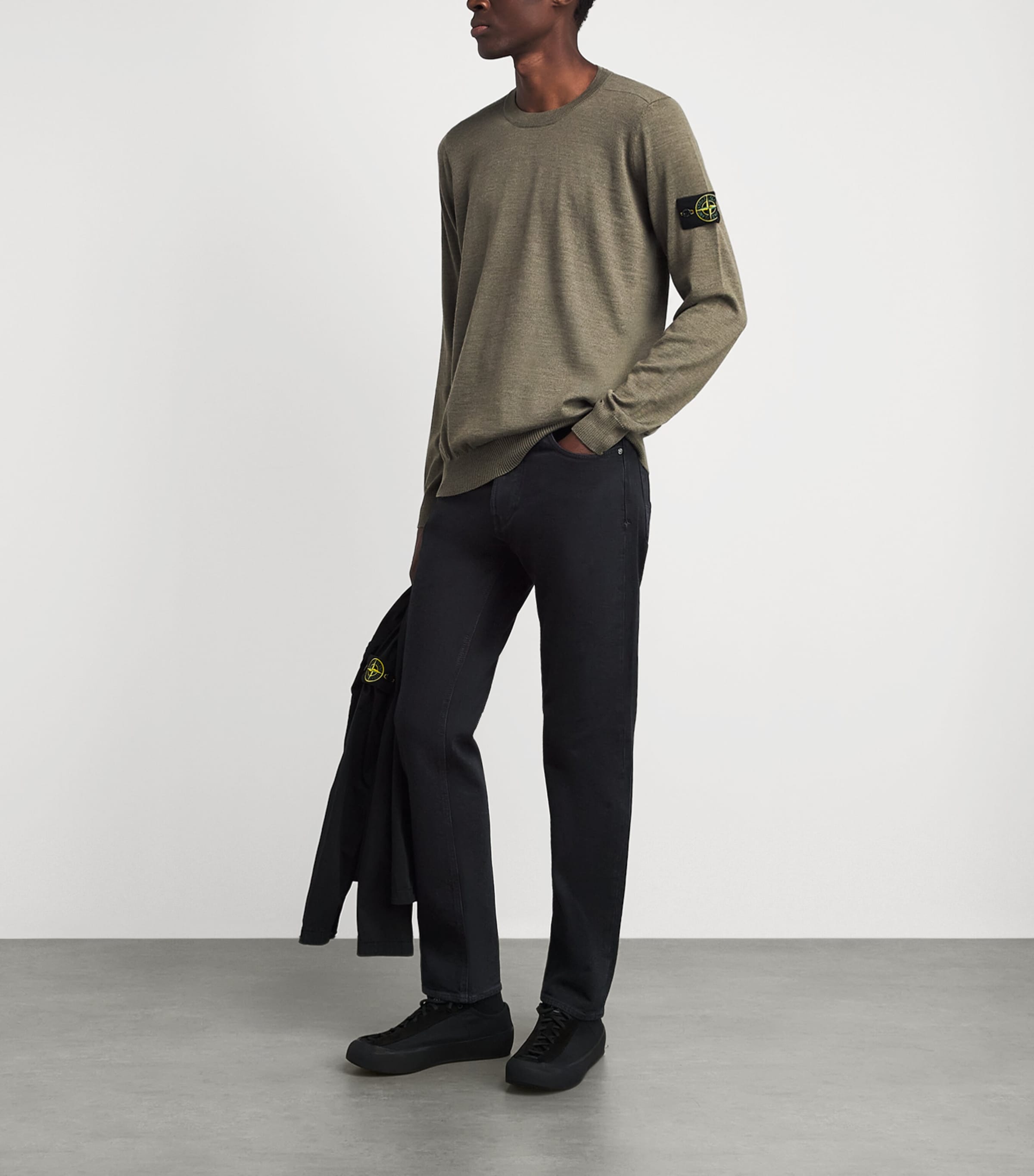 Stone Island Mens Slim Jeans Image 2