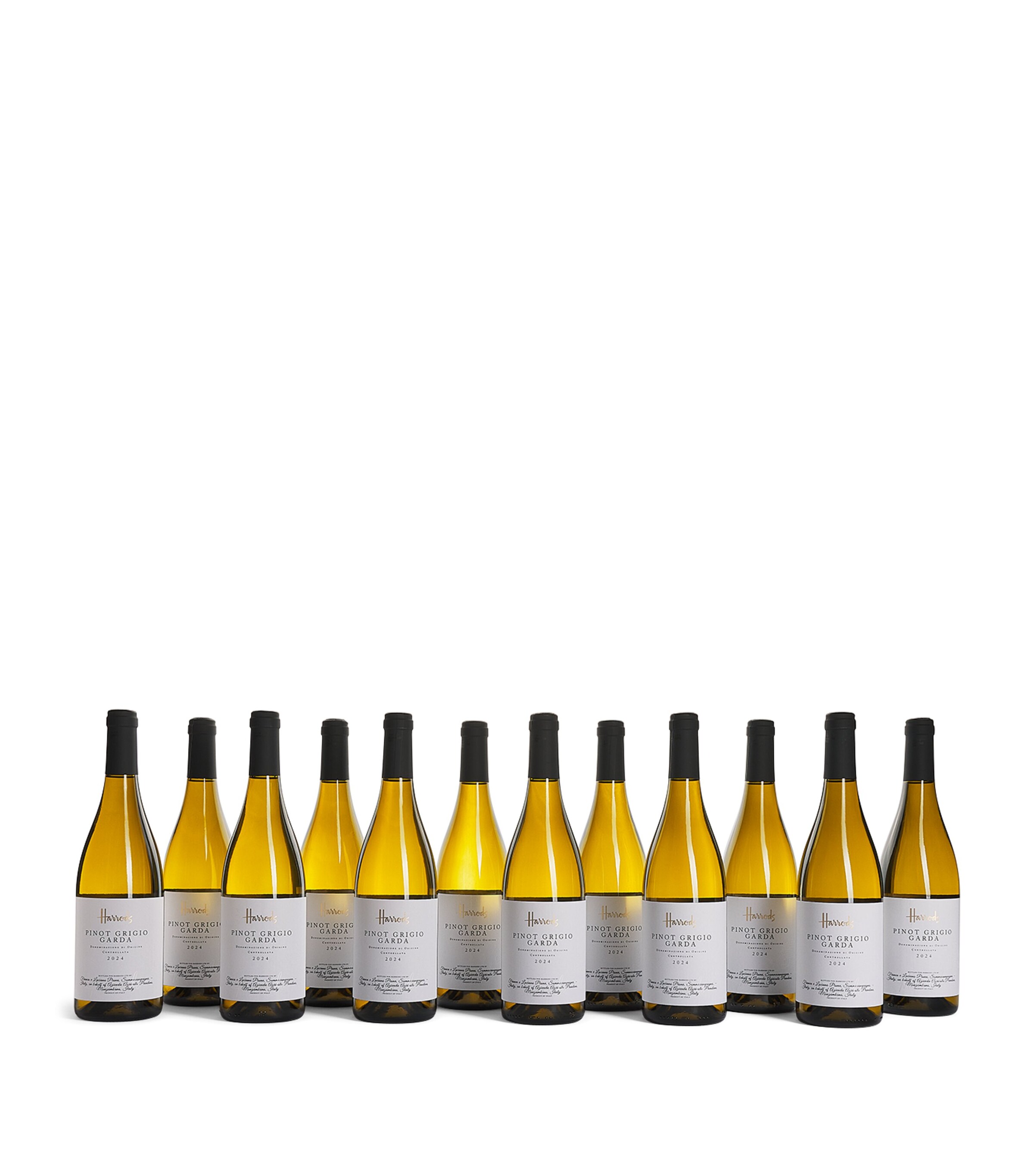 Harrods Pinot Grigio Wine Case (12 Bottles) - Lombardy, Italy Image 2