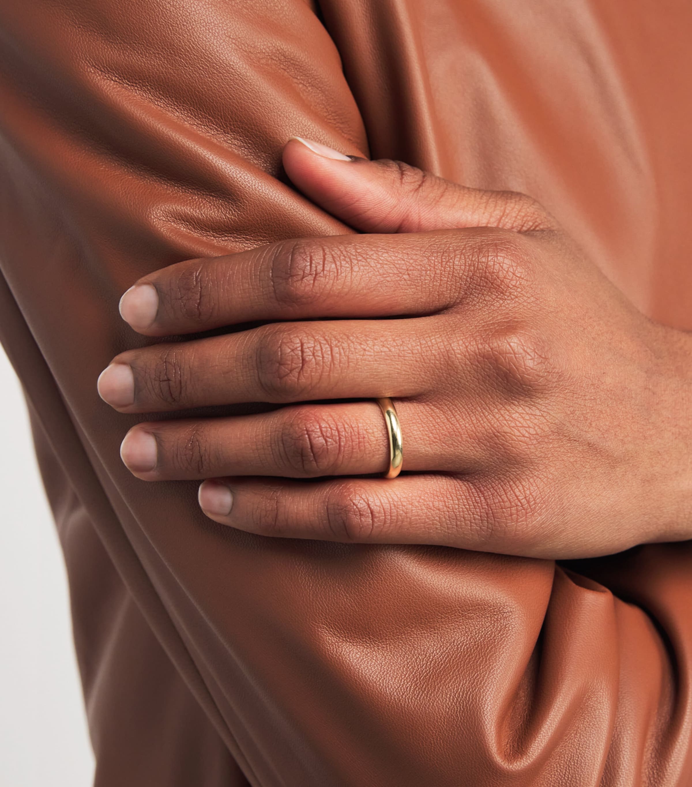 Yellow Gold Ring (3mm) YELLOW GOLD Image 2