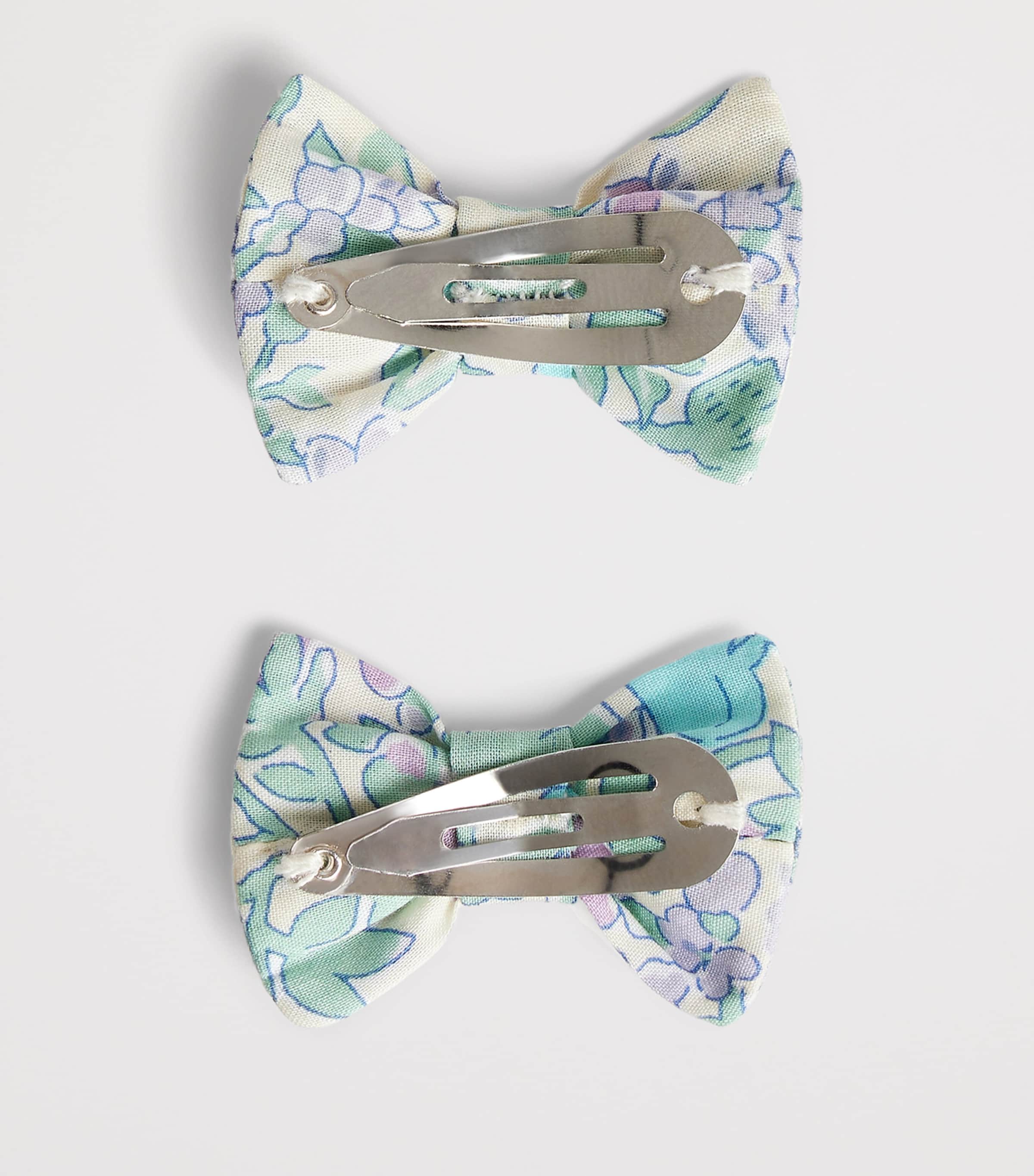 Liberty Cotton Hair Clips PARME CLAIR Image 2