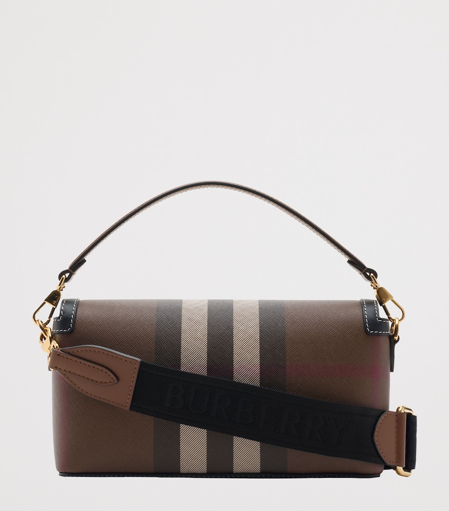 Check Top-Handle Bag DARK BIRCH BROWN Image 5