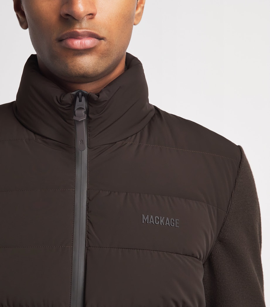Mackage Mens Down Haney-City Jacket Coffee Image 3