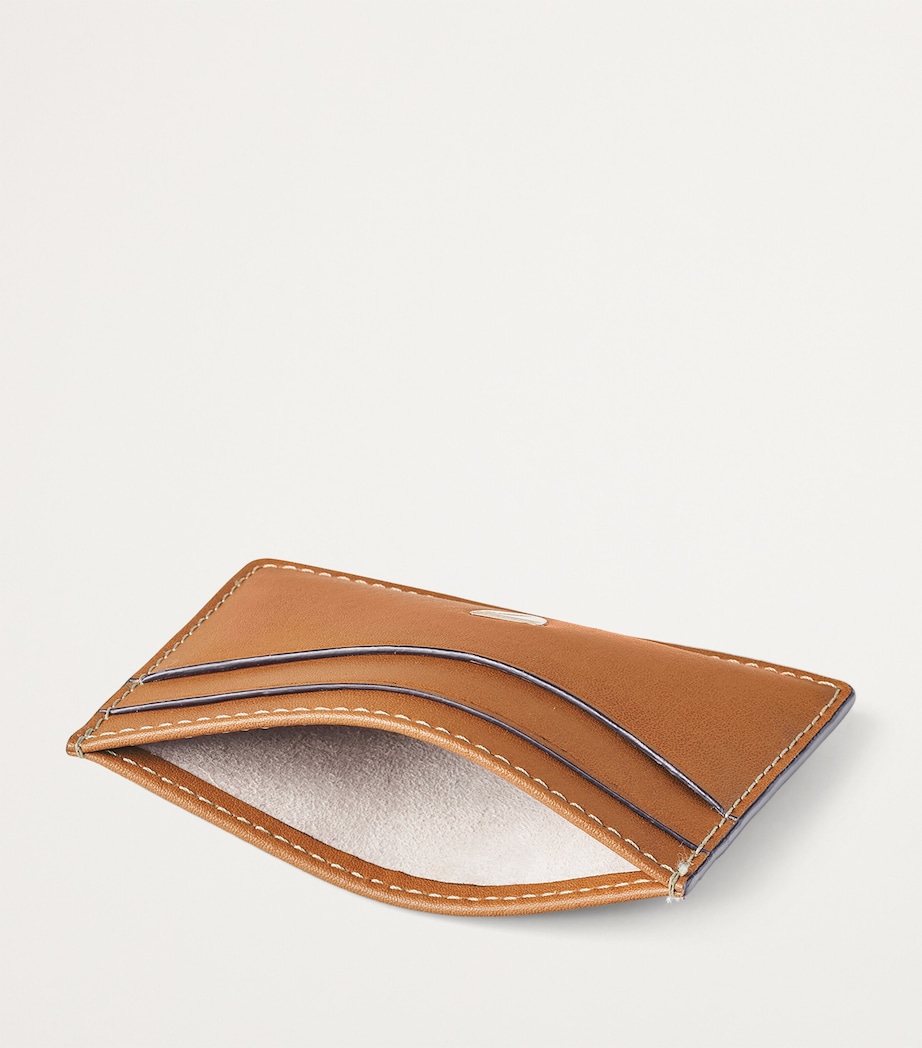 Aspinal Of London Leather Card Holder Tan Image 3