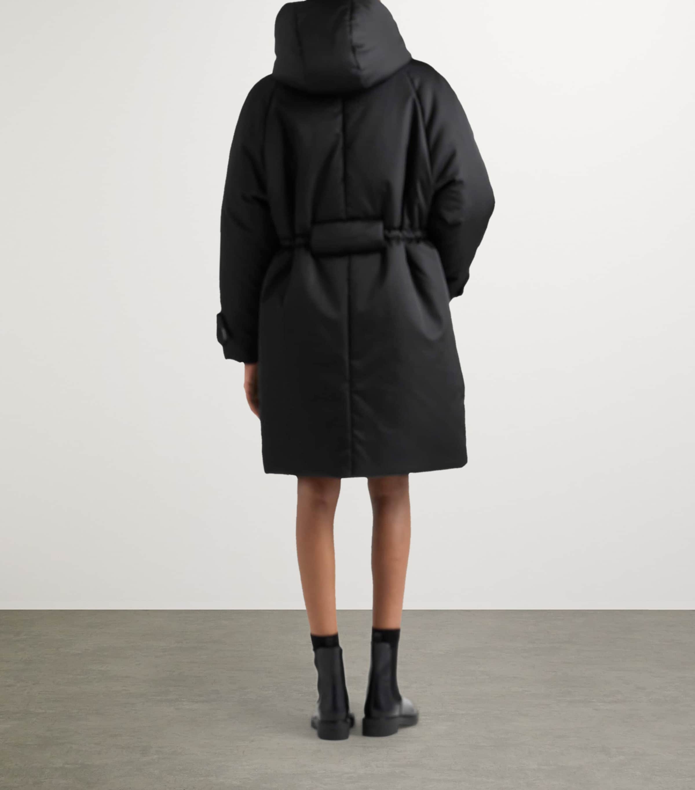 Down-Filled Re-Nylon Puffer Jacket F0002 Image 4