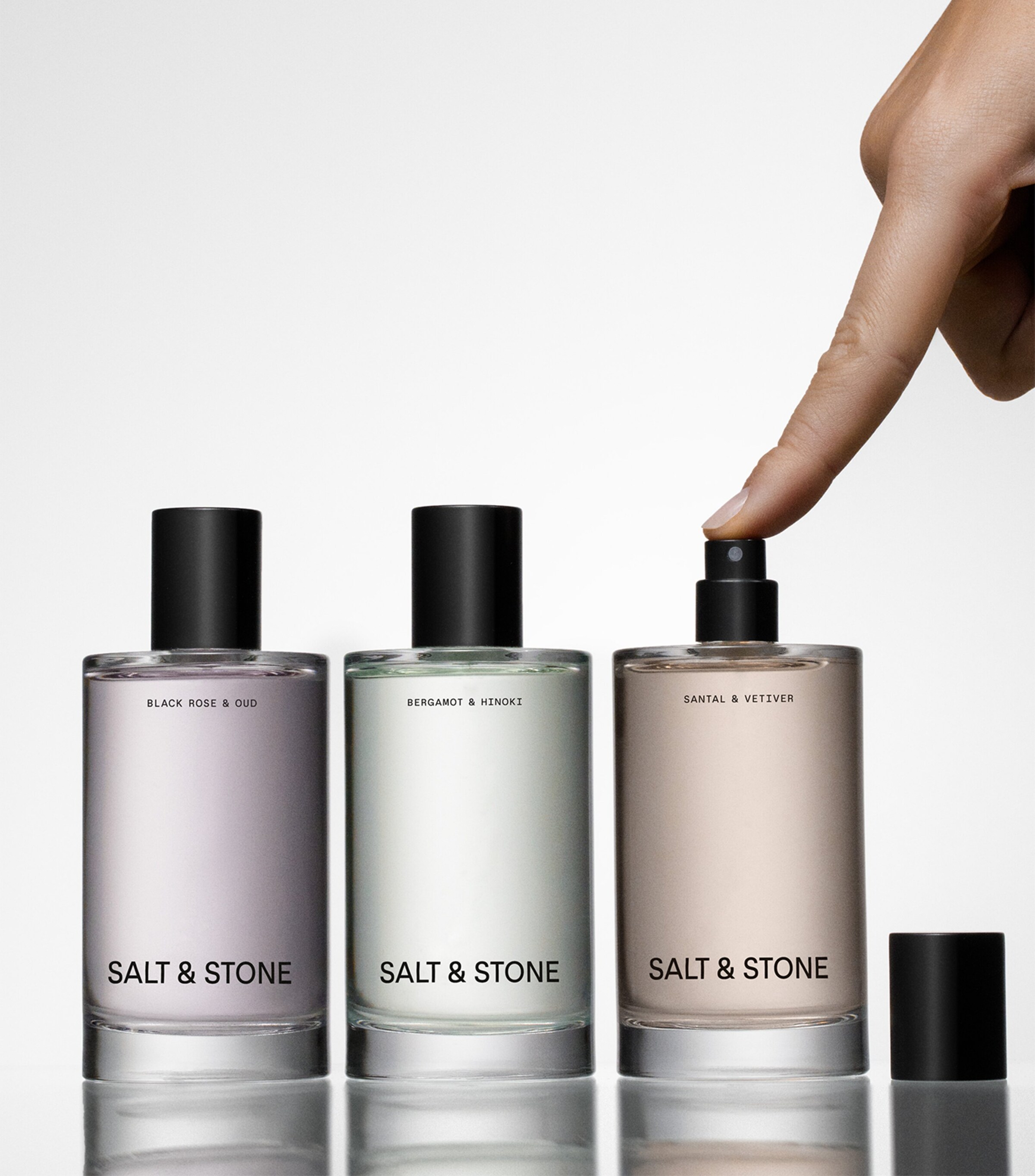 Salt & Stone Black Rose & Oud Body Mist (100ml) | Harrods US