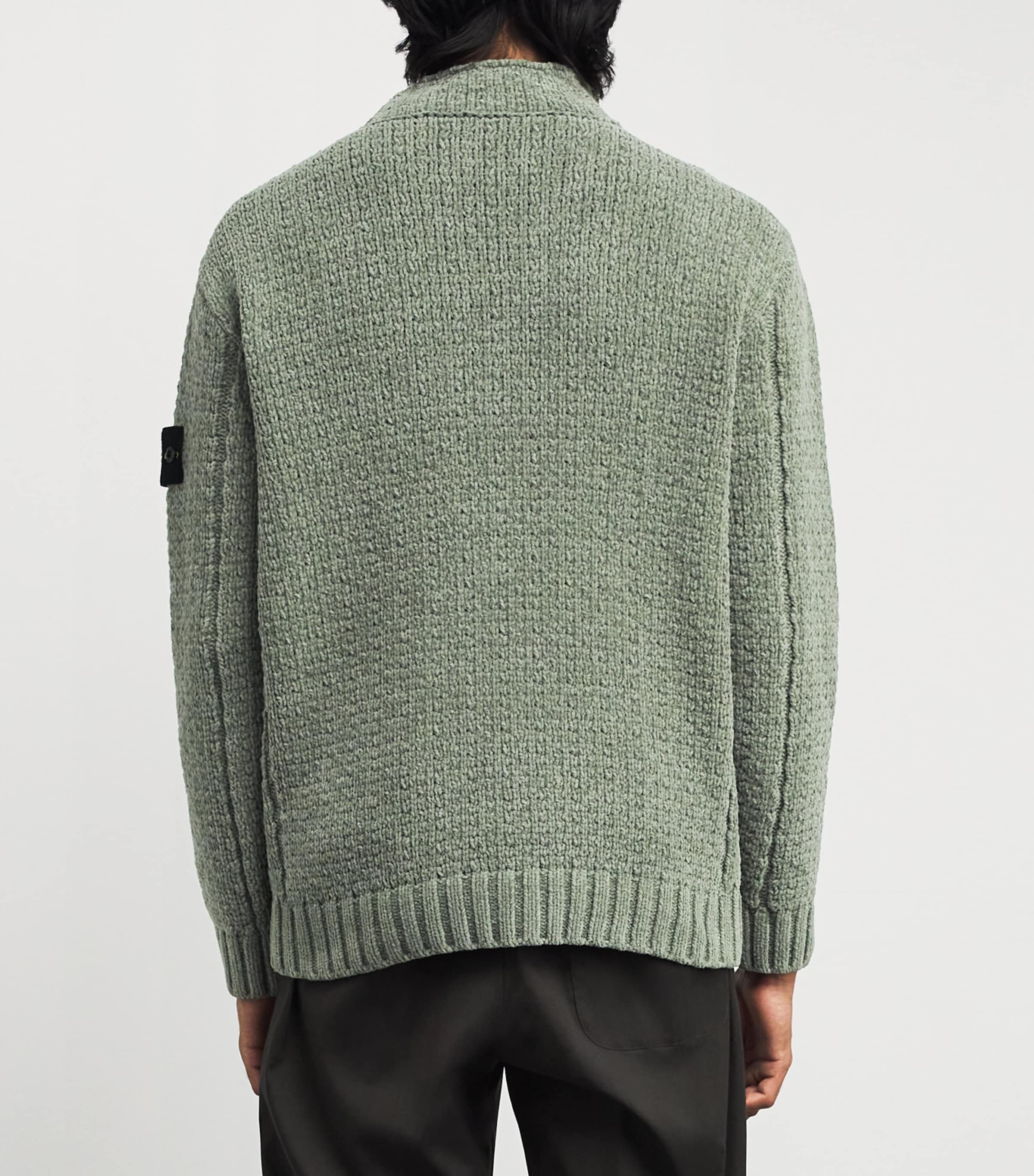 Cotton Funnel Neck Sweater V0055 Image 4