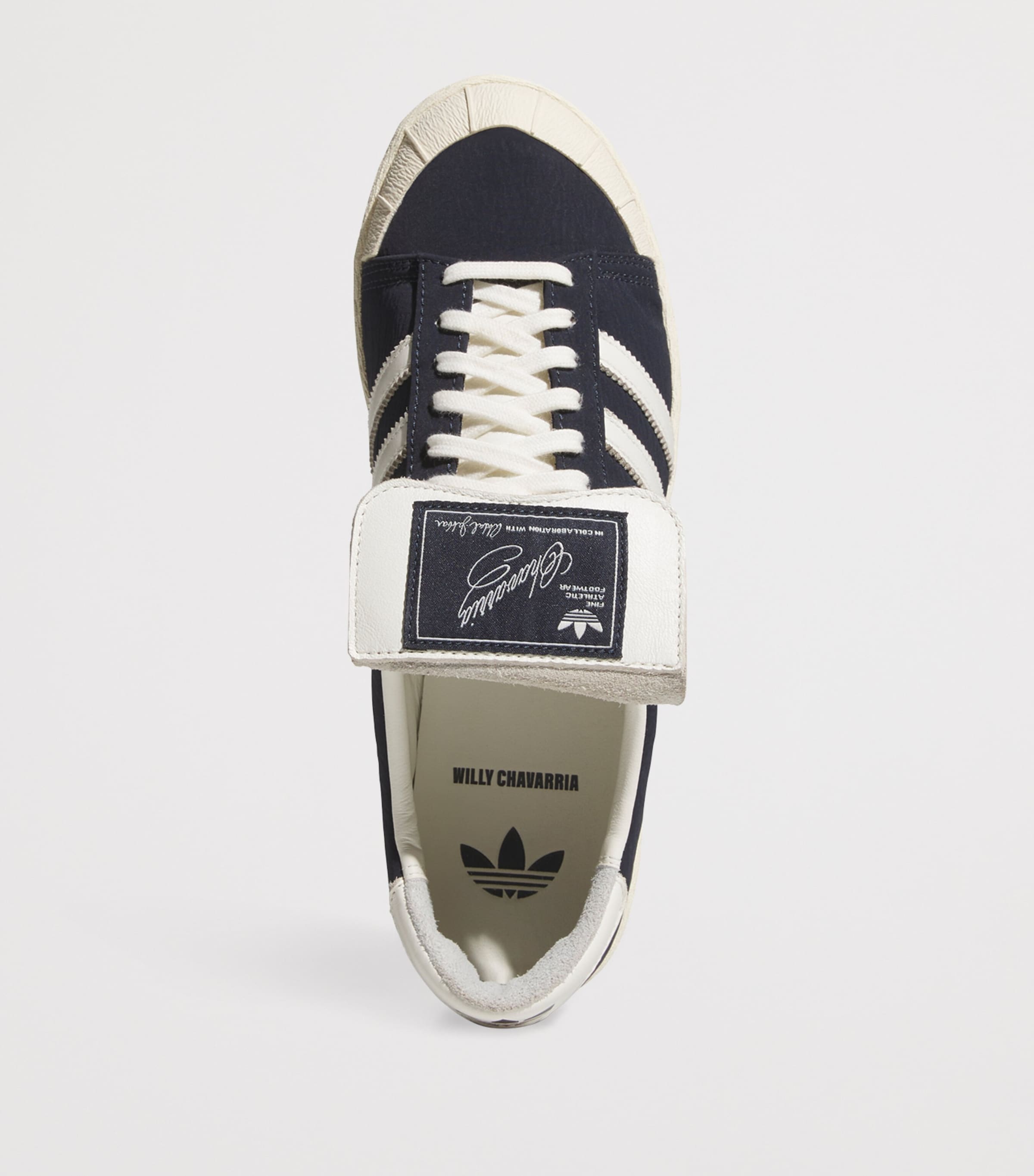 x adidas Originals Leather Jabbar Sneakers LEGEND INK/GLD MTL Image 4